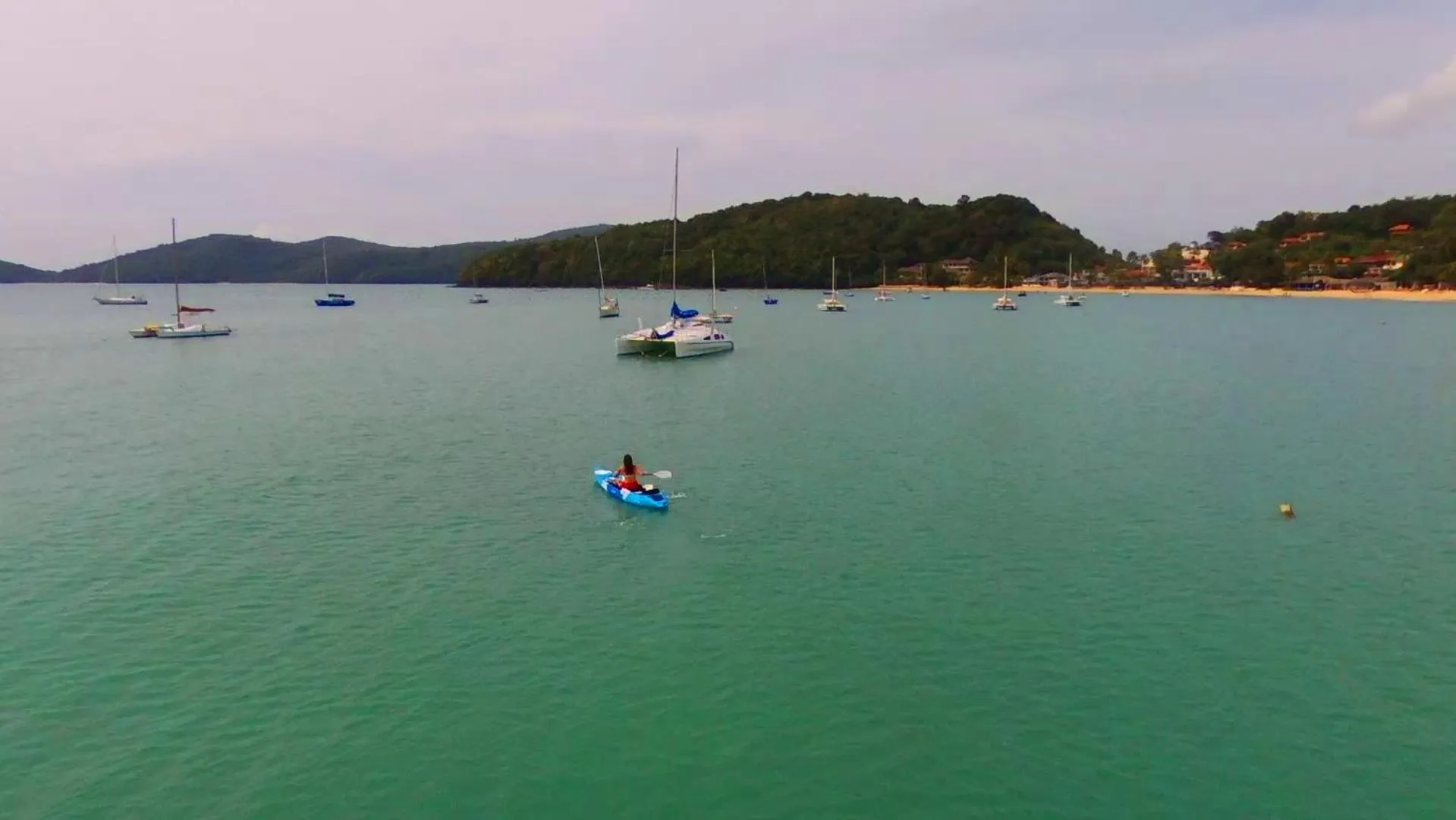 Canoeing in The Mooring Resort