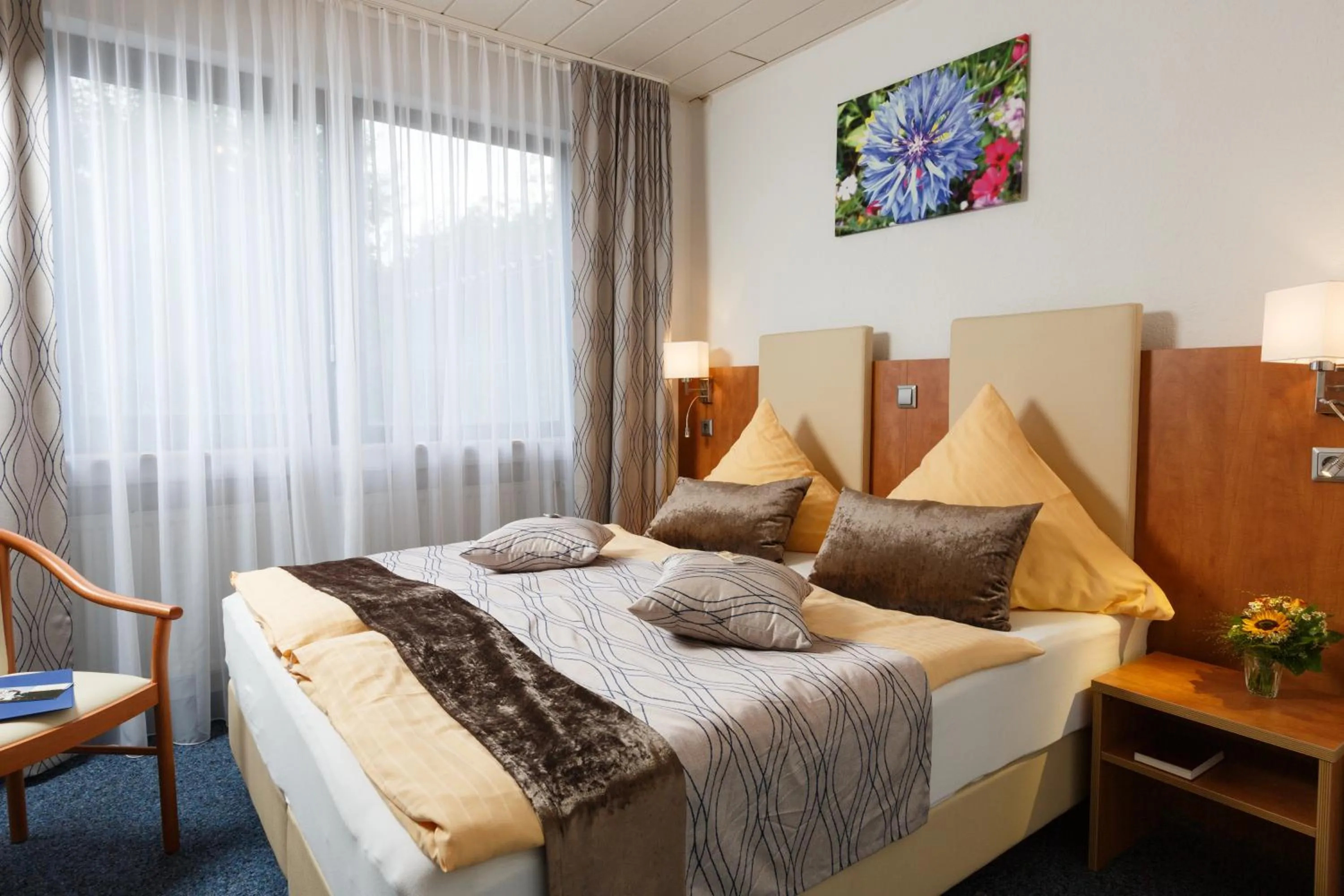 Photo of the whole room, Bed in Hotel Am Sonnenhang