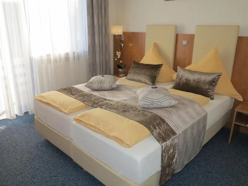 Decorative detail, Bed in Hotel Am Sonnenhang