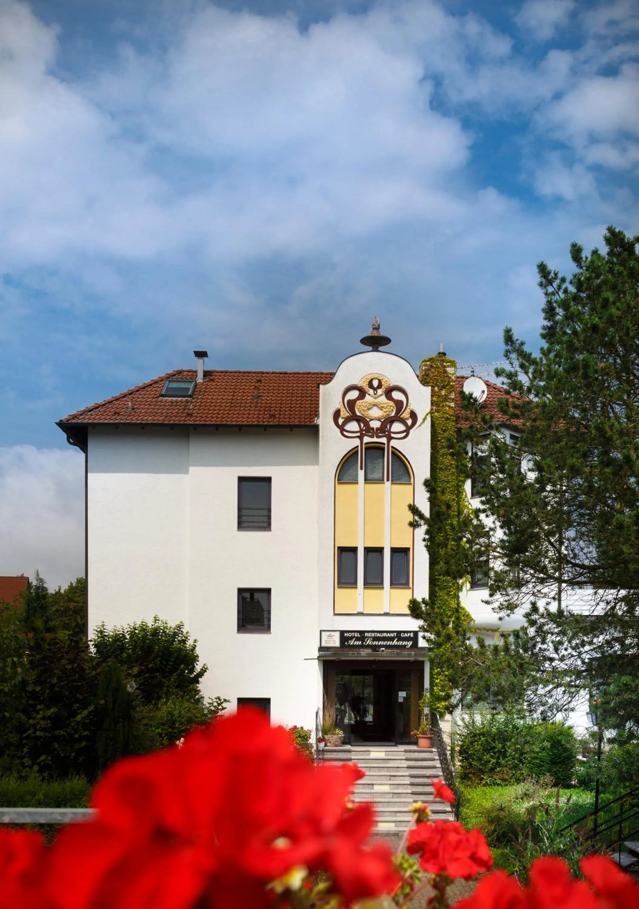 Facade/entrance in Hotel Am Sonnenhang