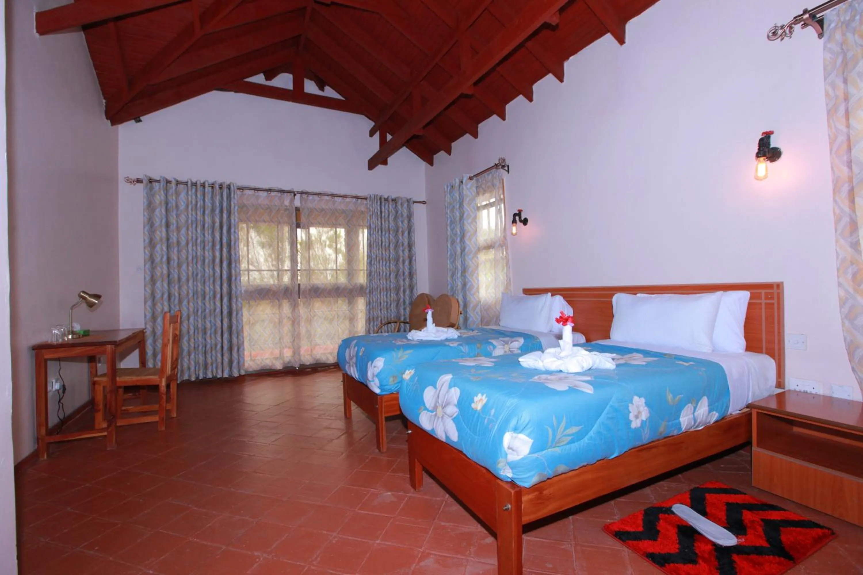Bed in Mtoni Resort, Naro moru