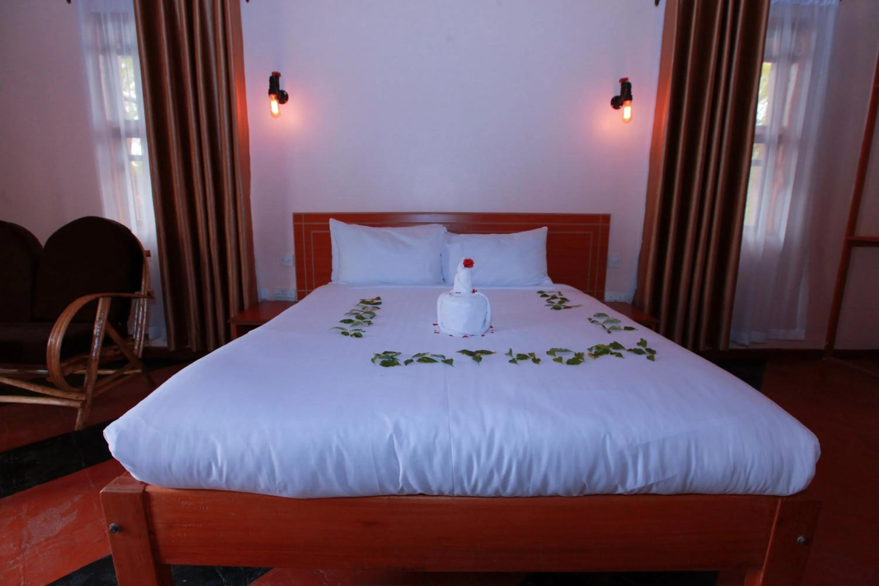 Bed in Mtoni Resort, Naro moru