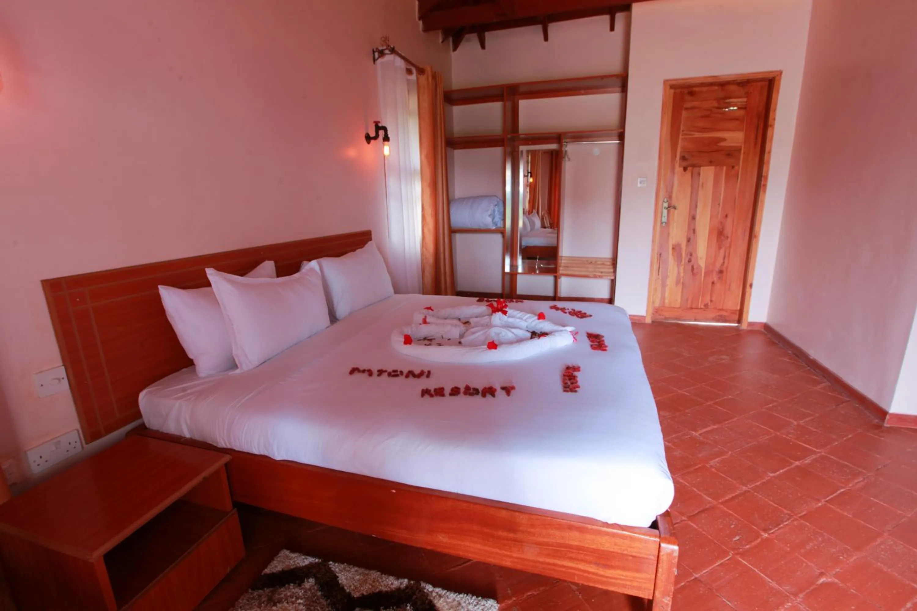 Bed in Mtoni Resort, Naro moru
