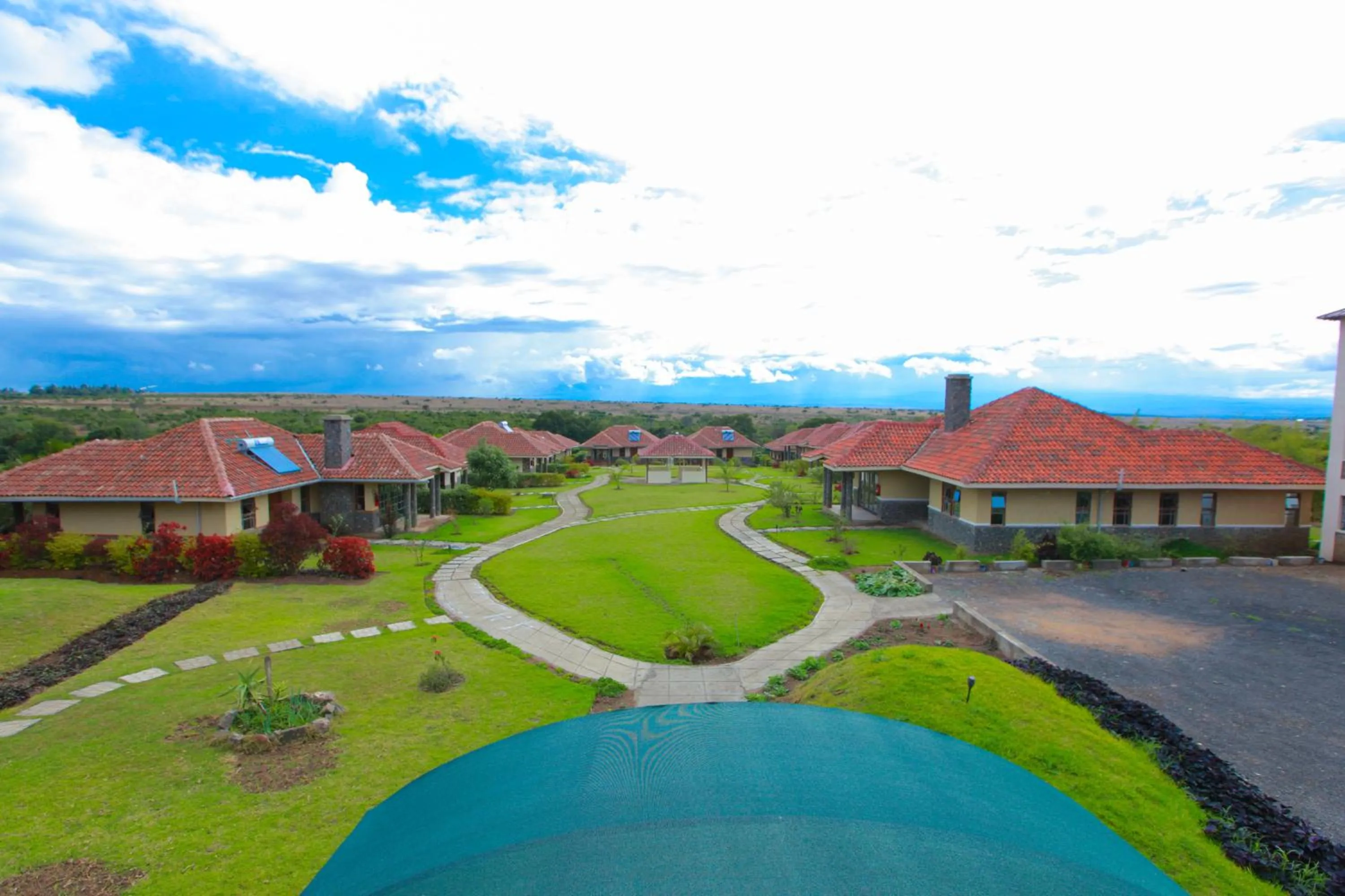 Bird's eye view in Mtoni Resort, Naro moru