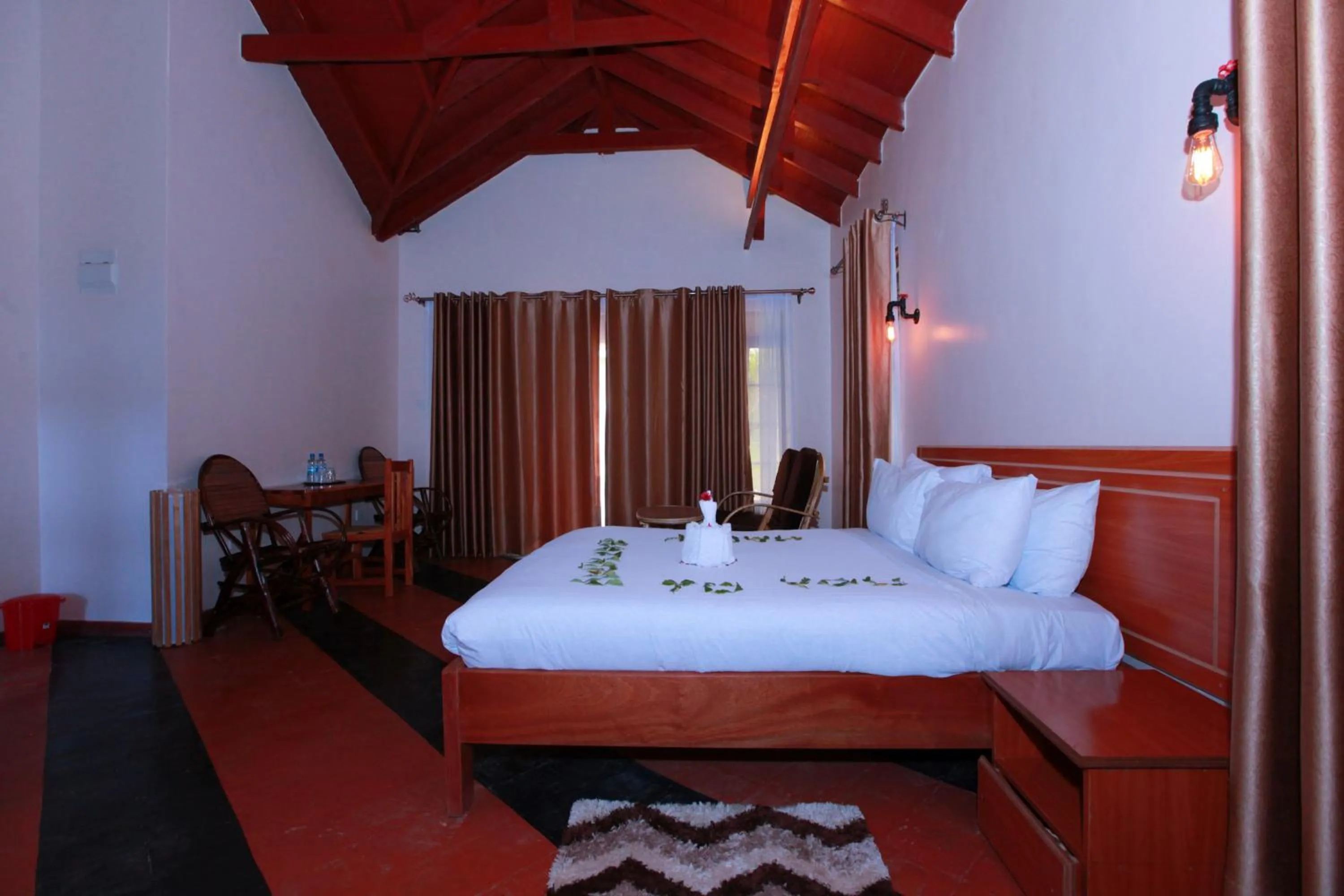 Bed in Mtoni Resort, Naro moru