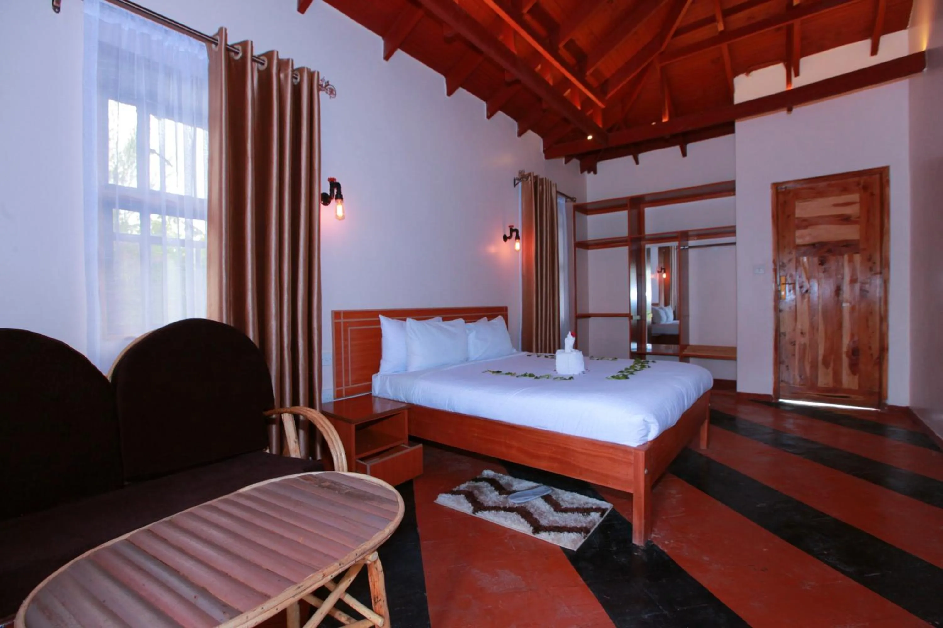 Bed in Mtoni Resort, Naro moru