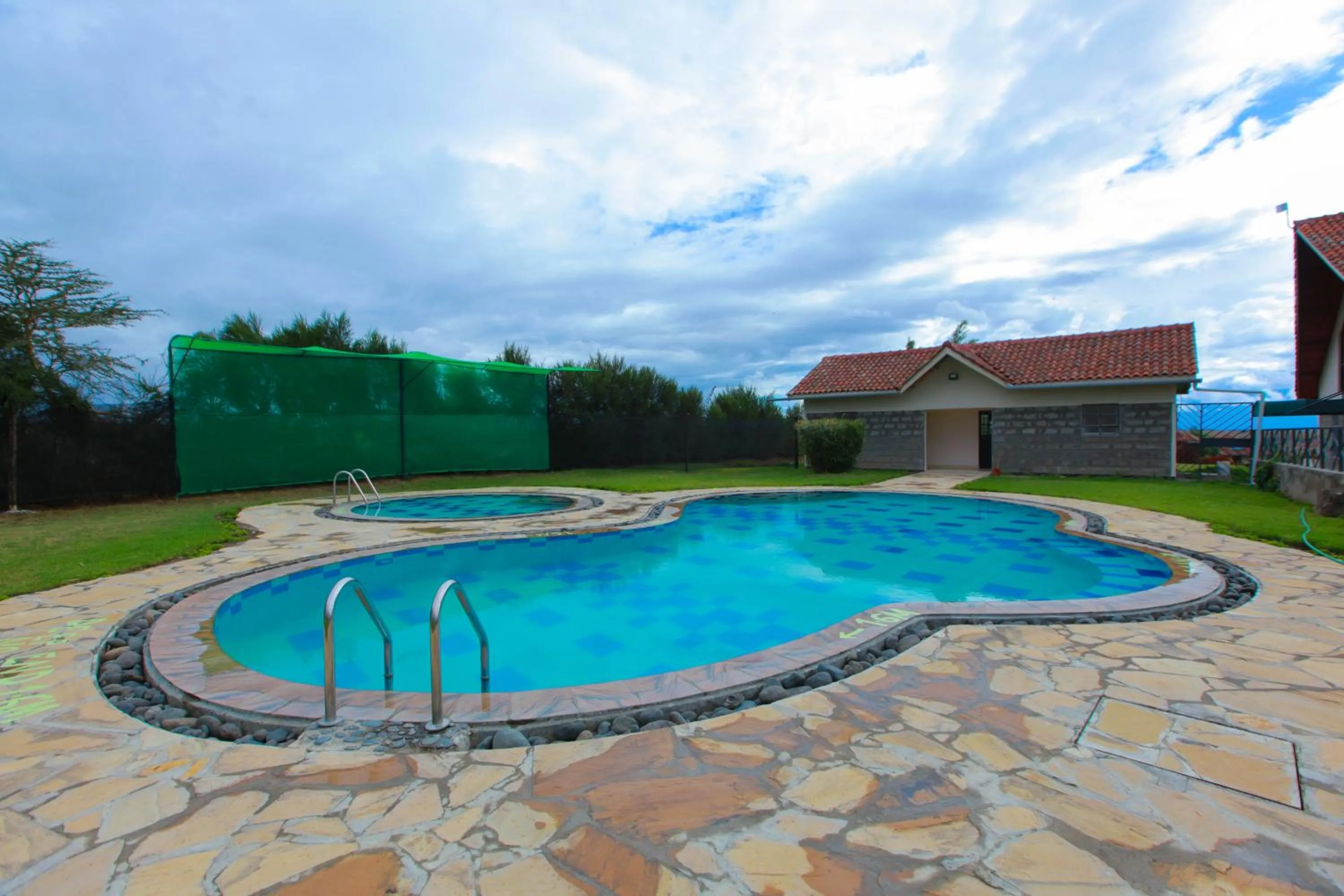 Swimming pool in Mtoni Resort, Naro moru