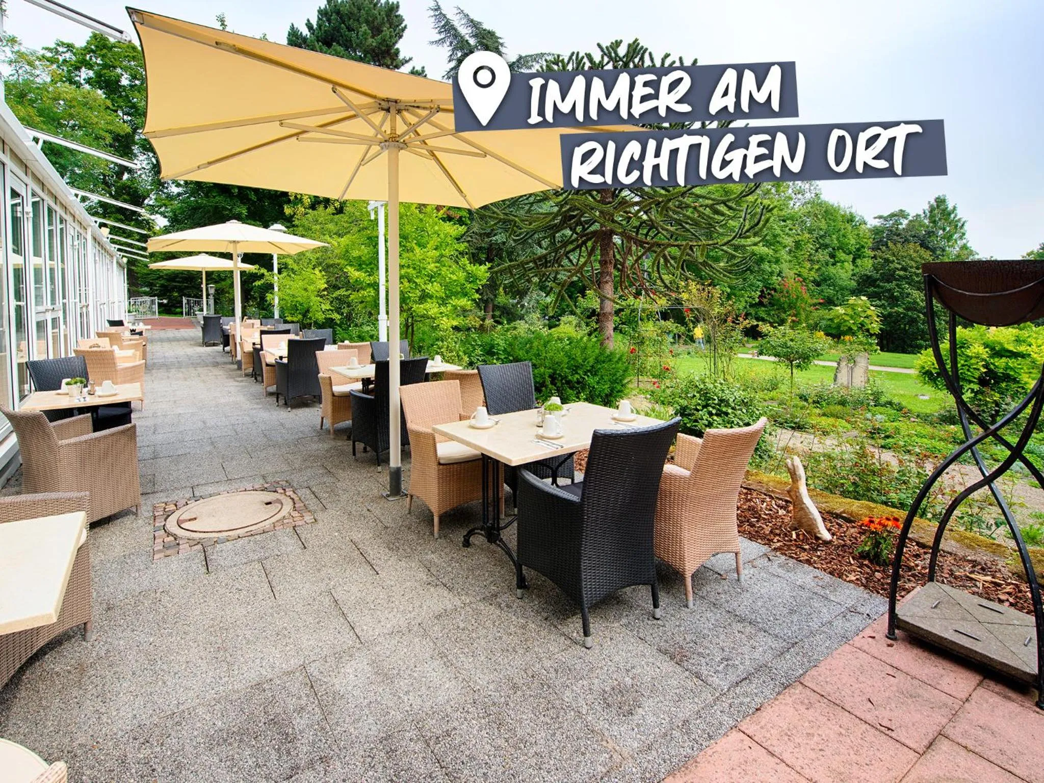 Balcony/Terrace in ACHAT Hotel Bad Dürkheim