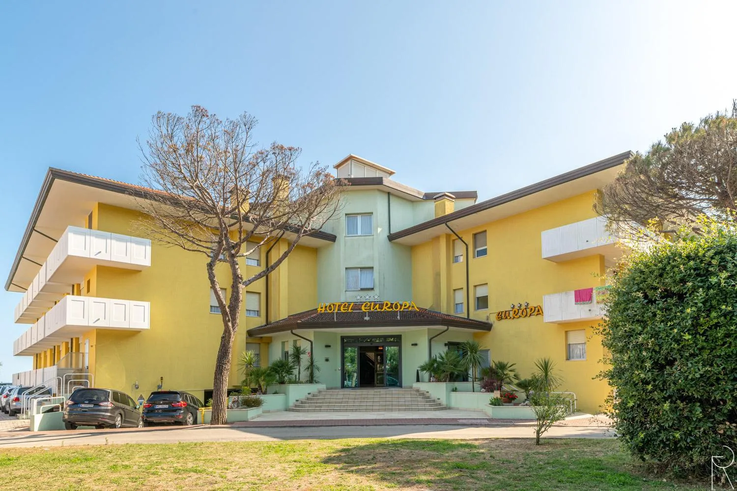 Facade/entrance in Hotel Europa