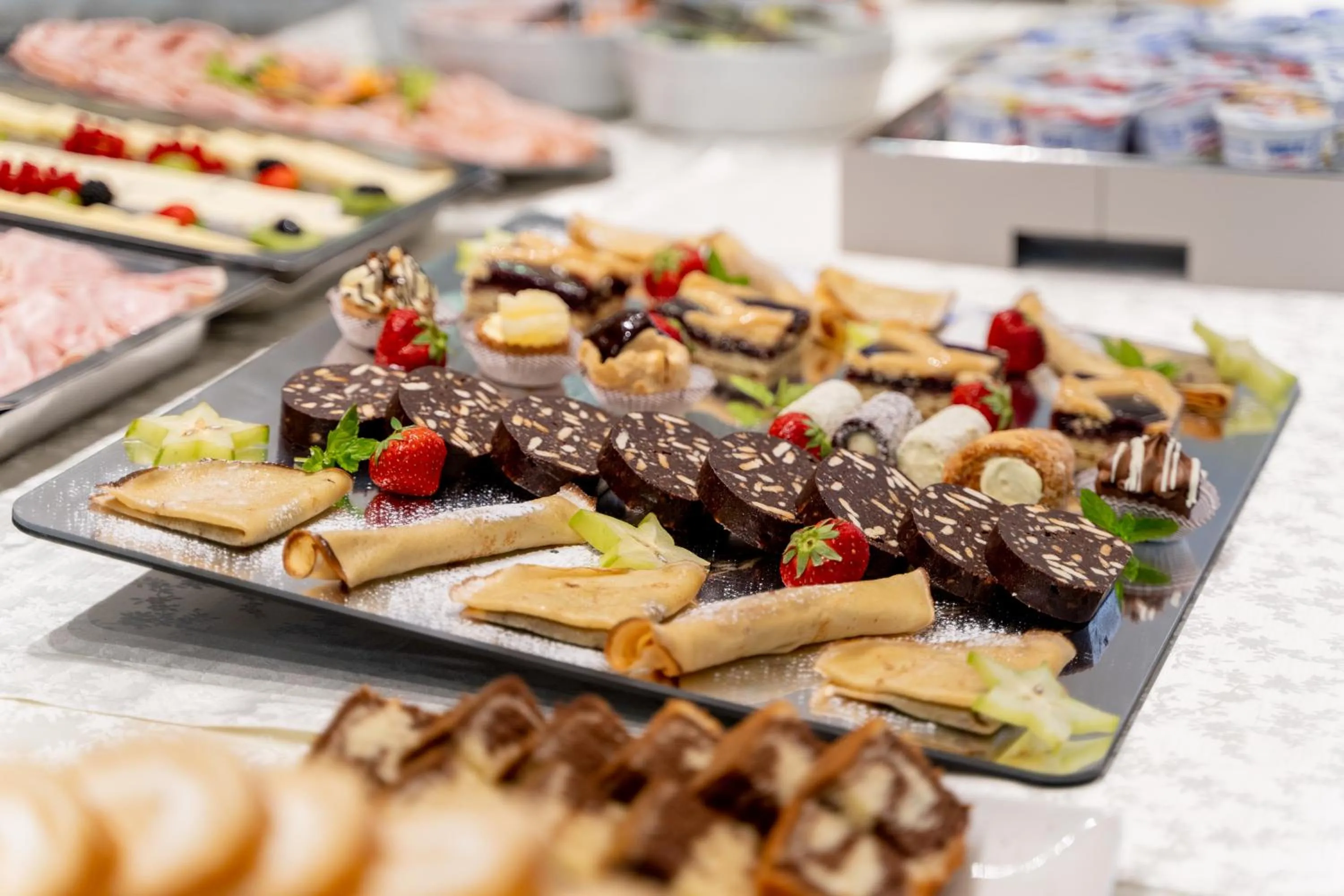 Buffet breakfast in Hotel Europa