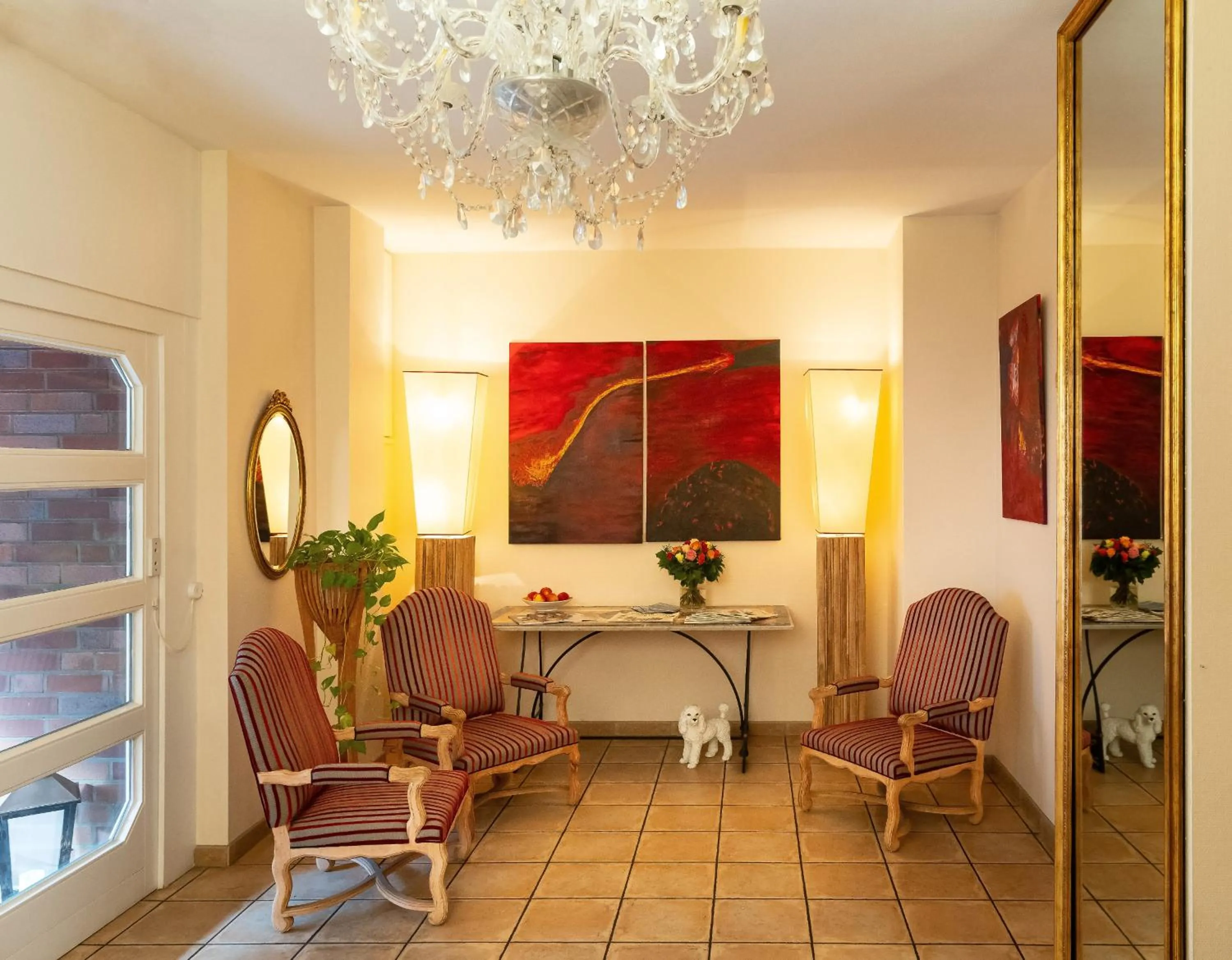 Lobby or reception in Hotel Lessing