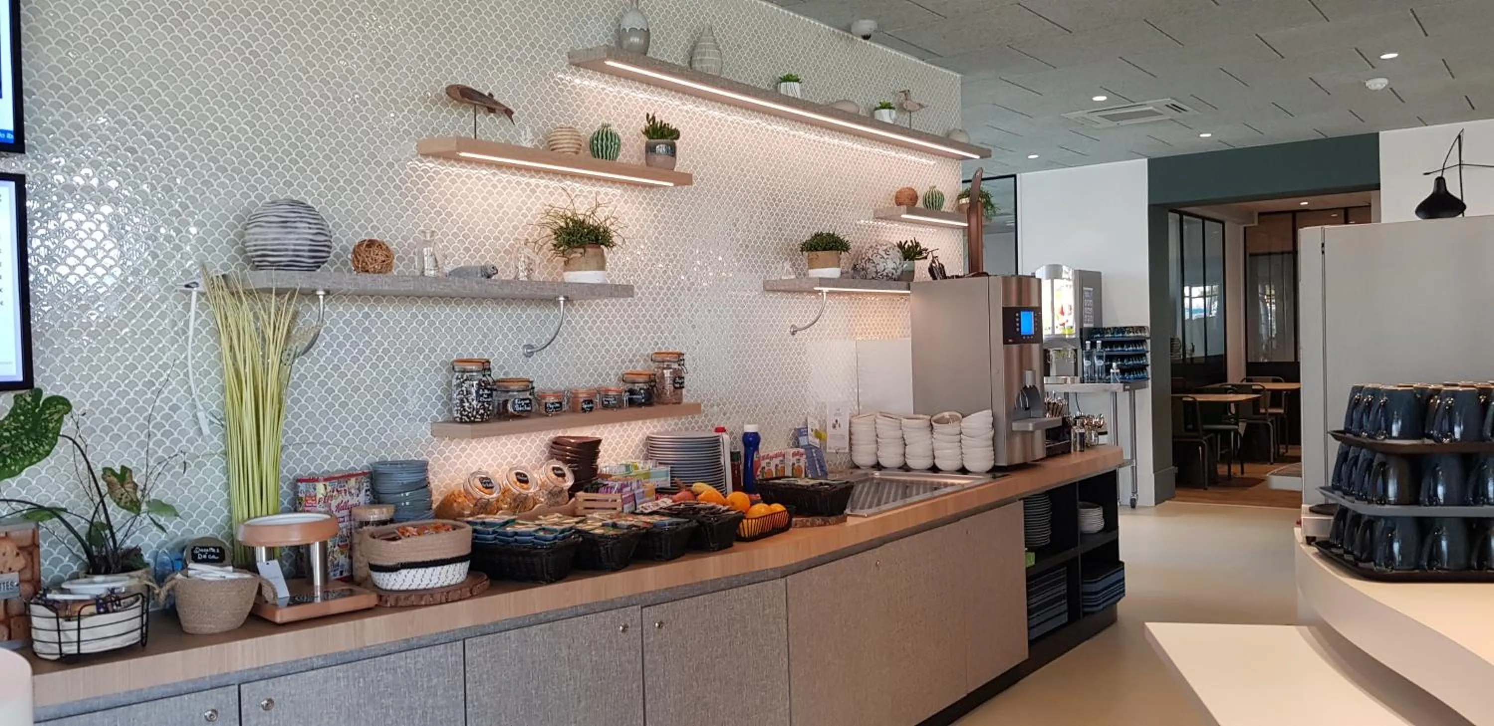 Breakfast in ibis Budget Le Treport Mers Les Bains