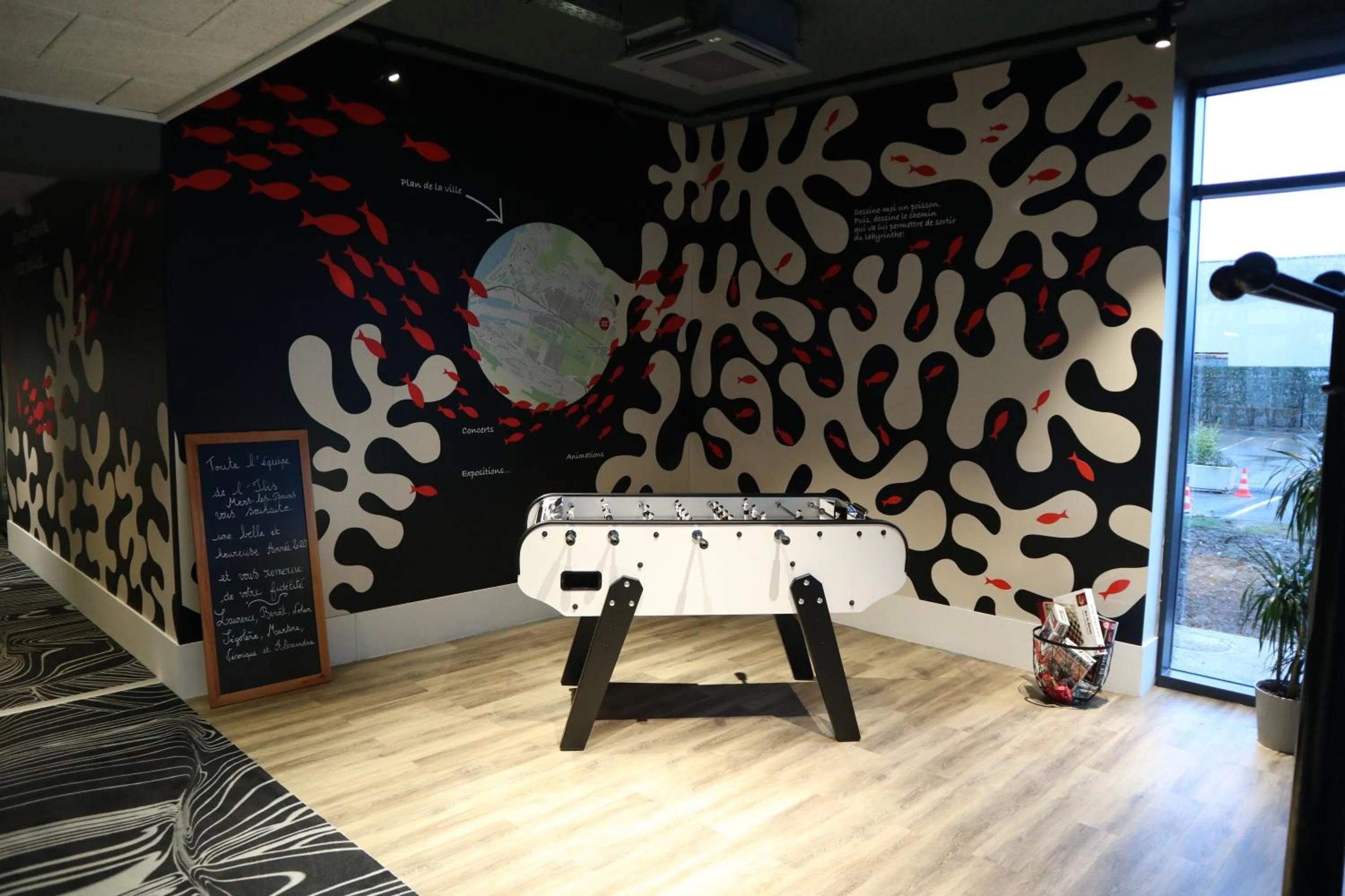 Game Room in ibis Budget Le Treport Mers Les Bains