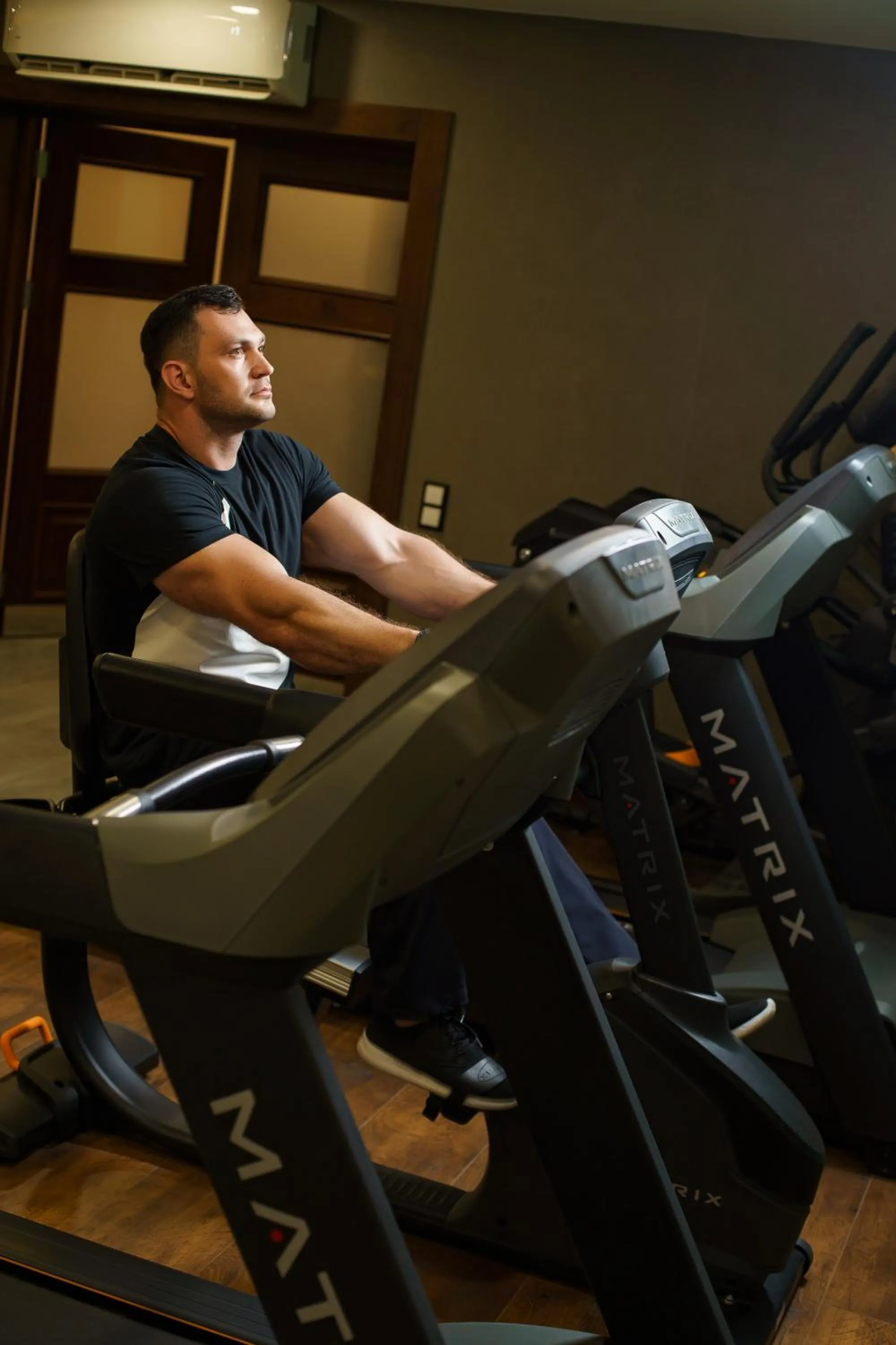 People in Manor Hotel