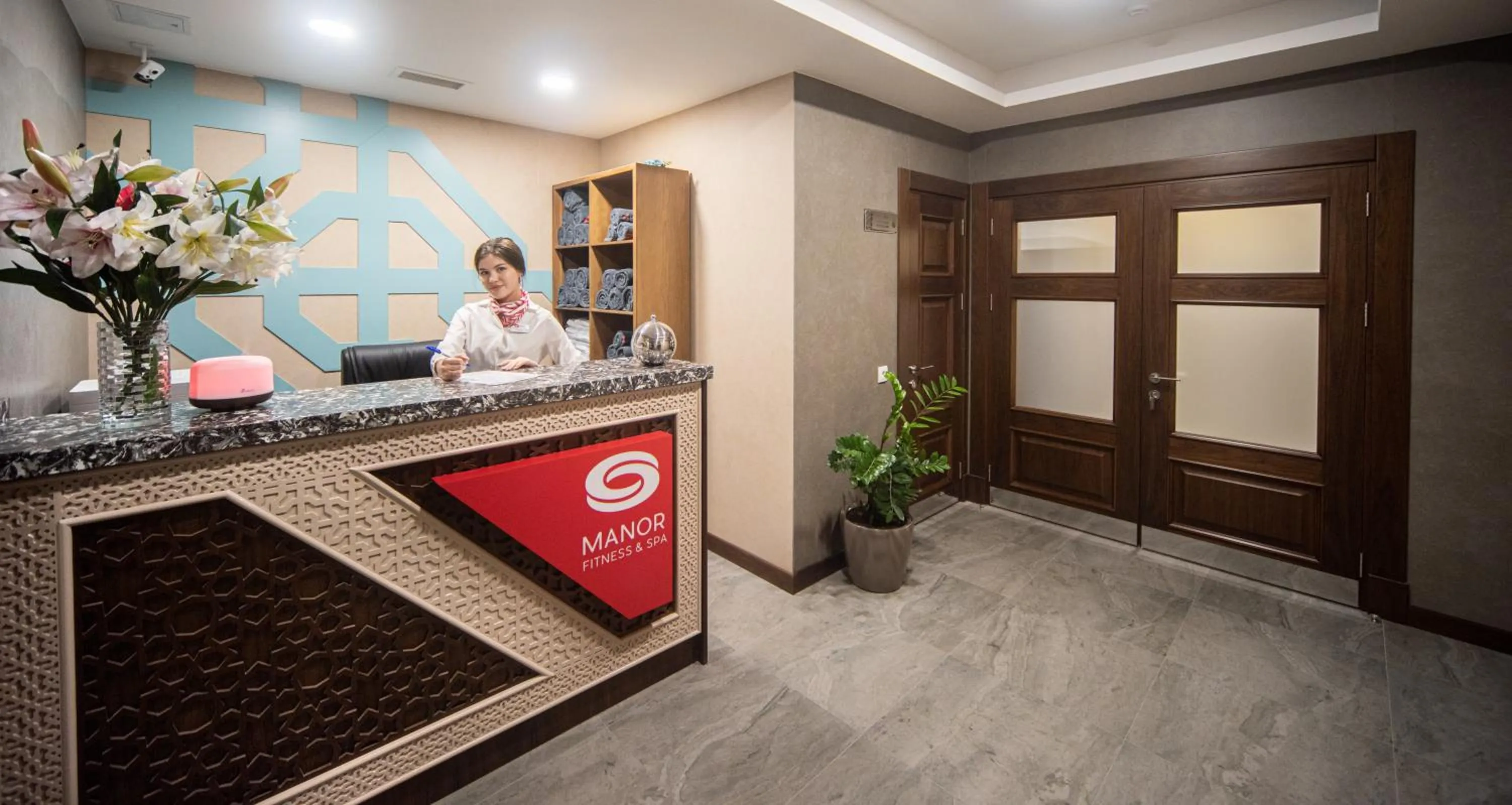 Spa and wellness centre/facilities in Manor Hotel