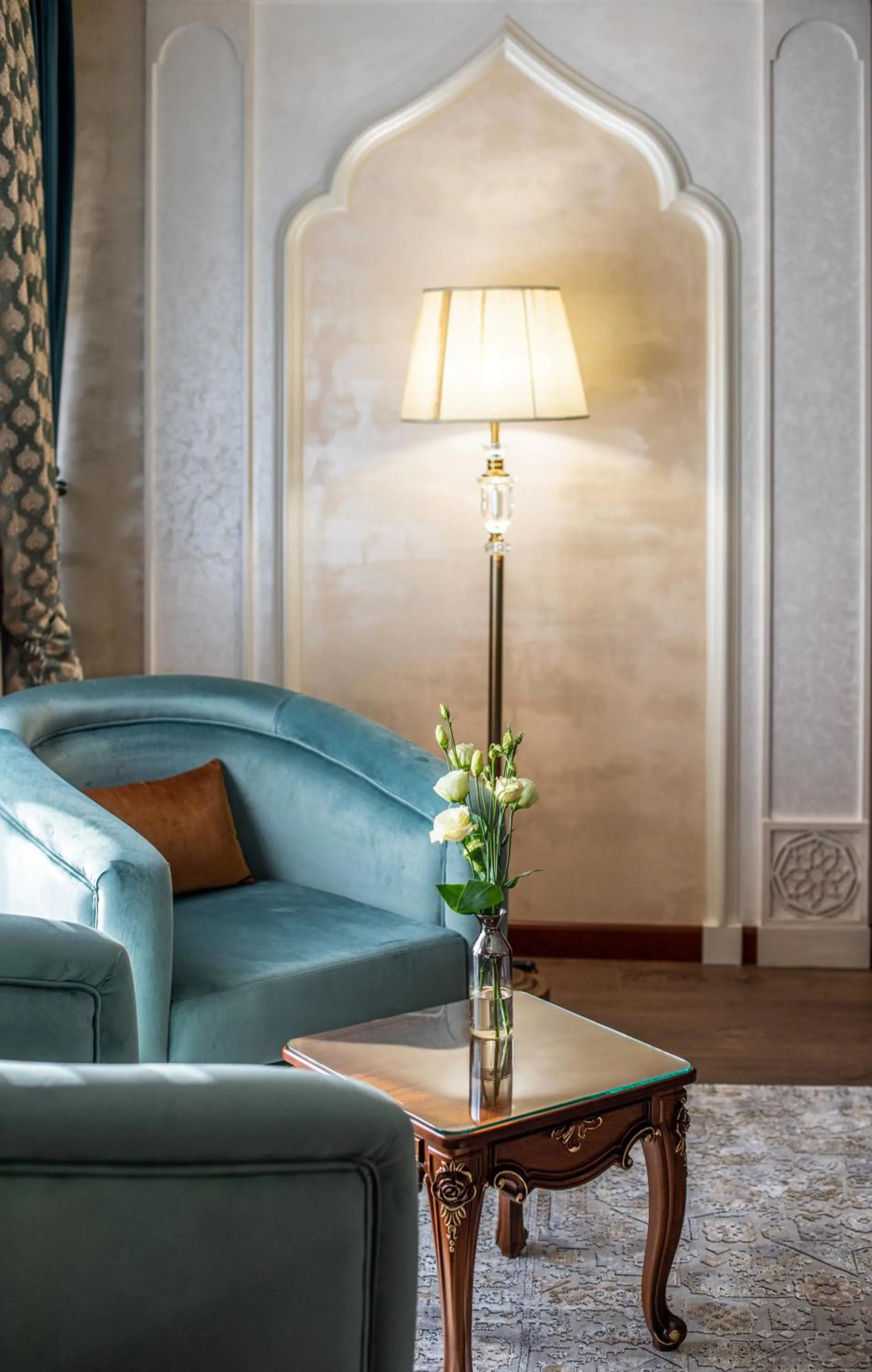 Living room in Manor Hotel