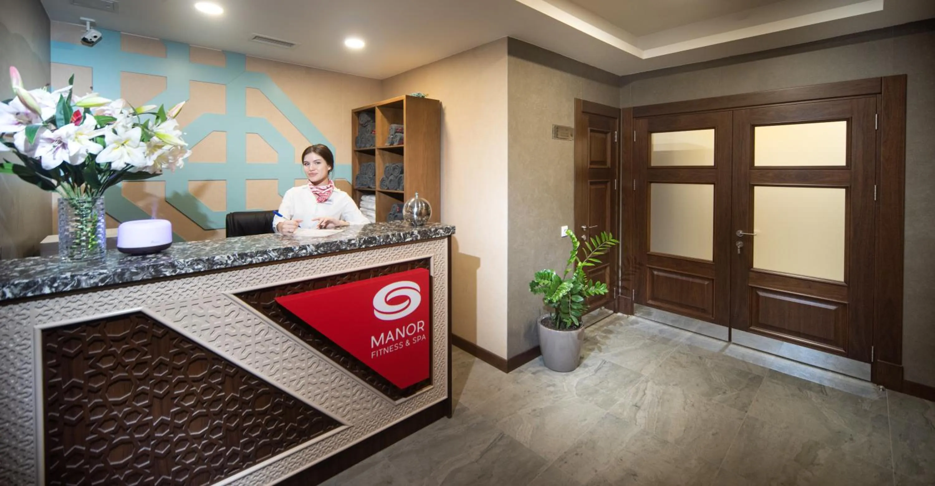 Staff in Manor Hotel