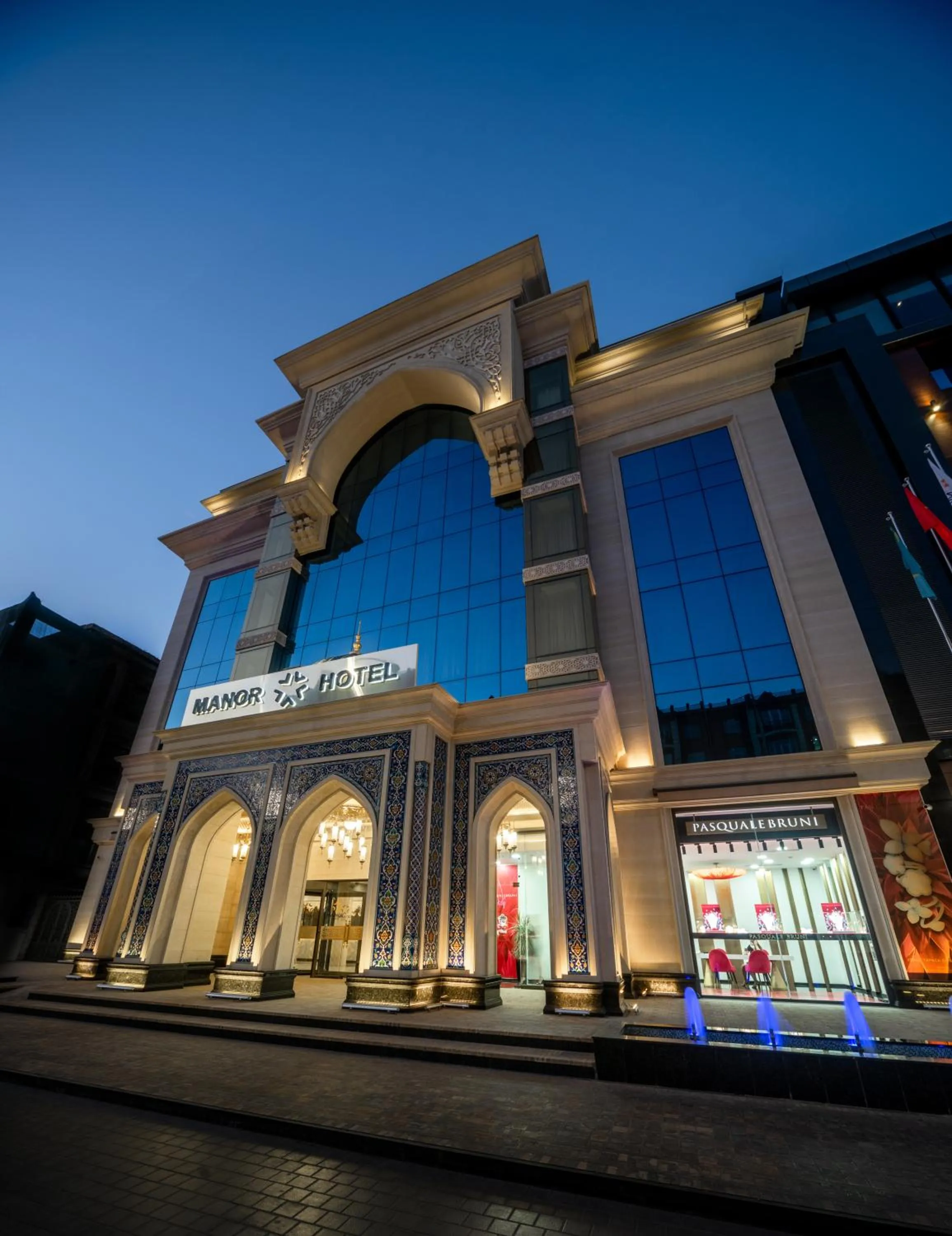 Property building in Manor Hotel