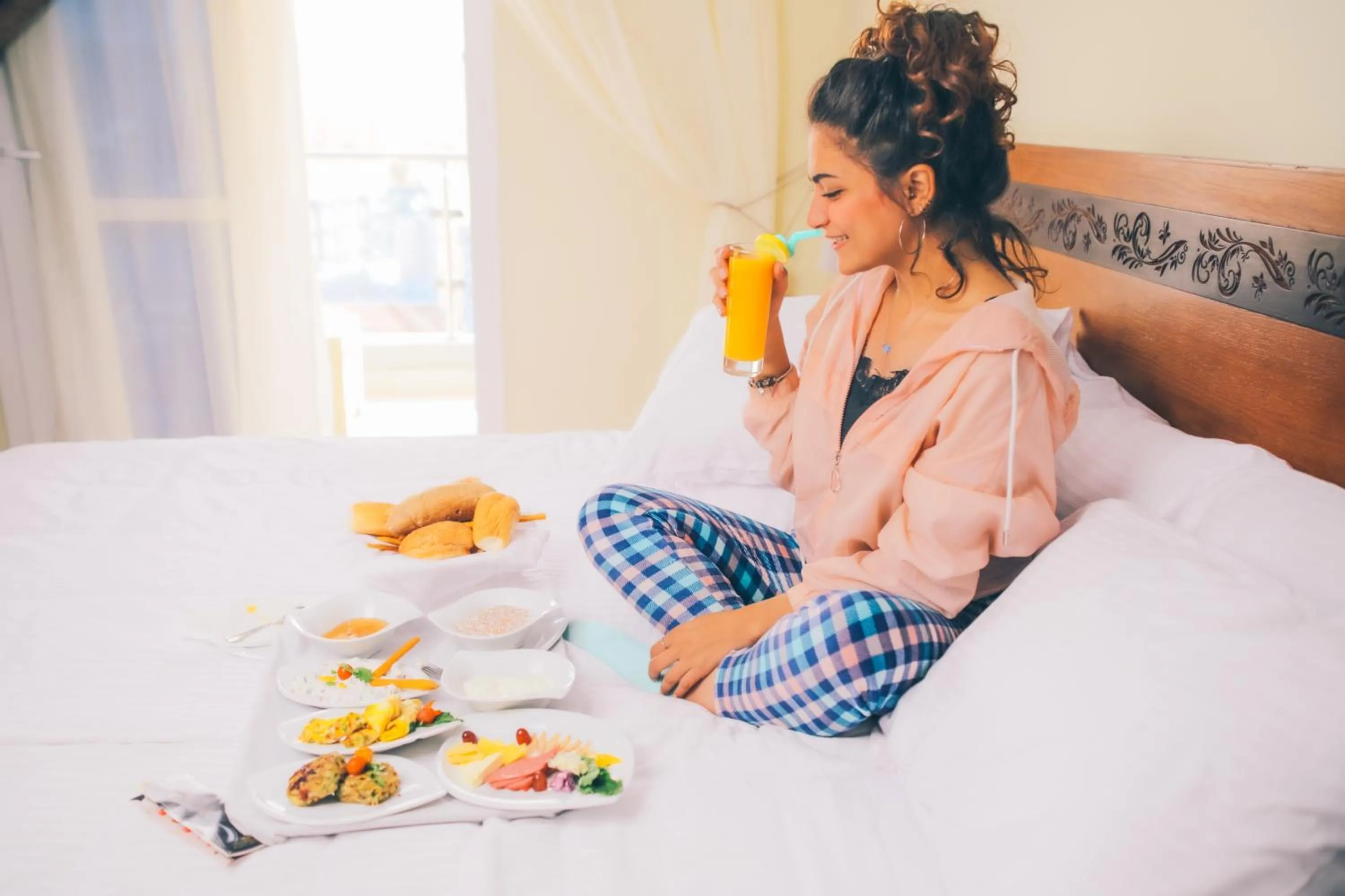 People, Bed in Jewel Inn El Bakry Hotel