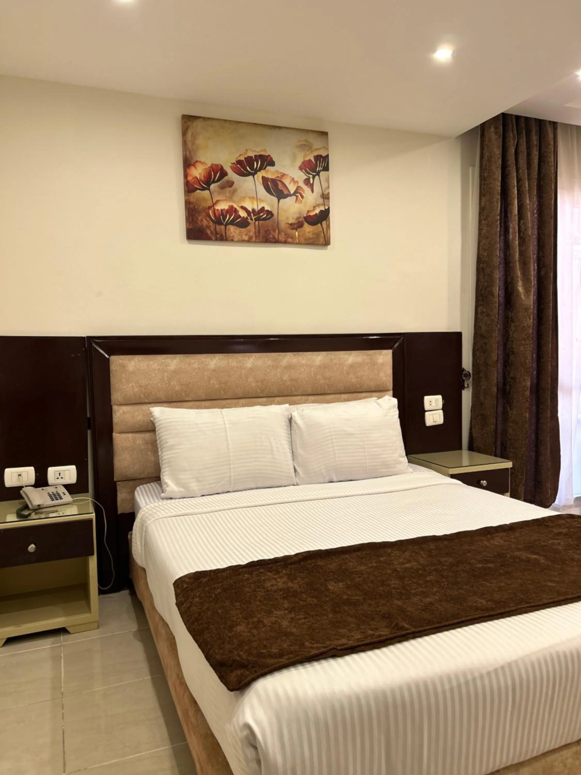 Bed in Jewel Dokki Hotel