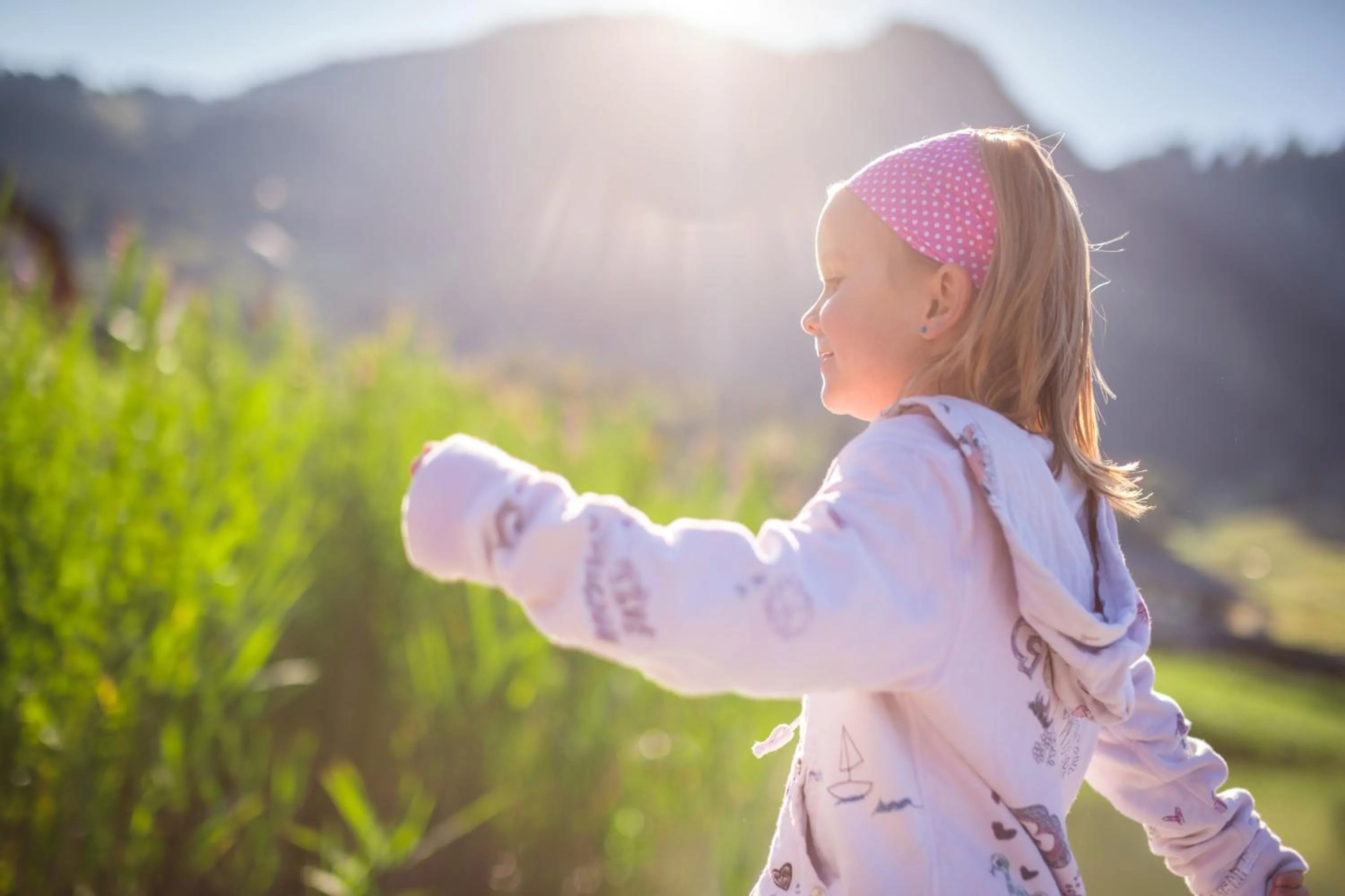 young children in Hostellerie am Schwarzsee