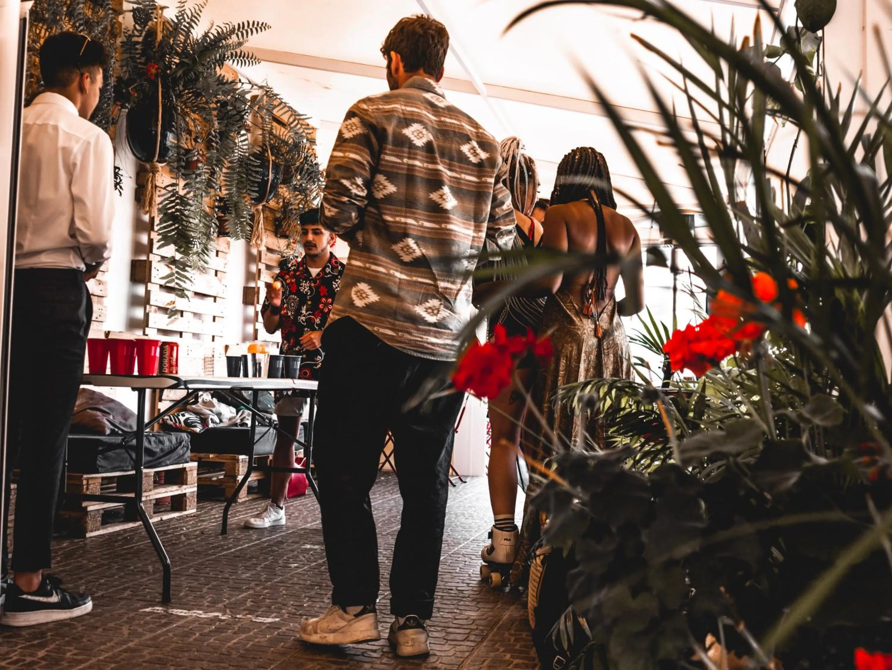 Balcony/Terrace in Aguere Nest Hostel