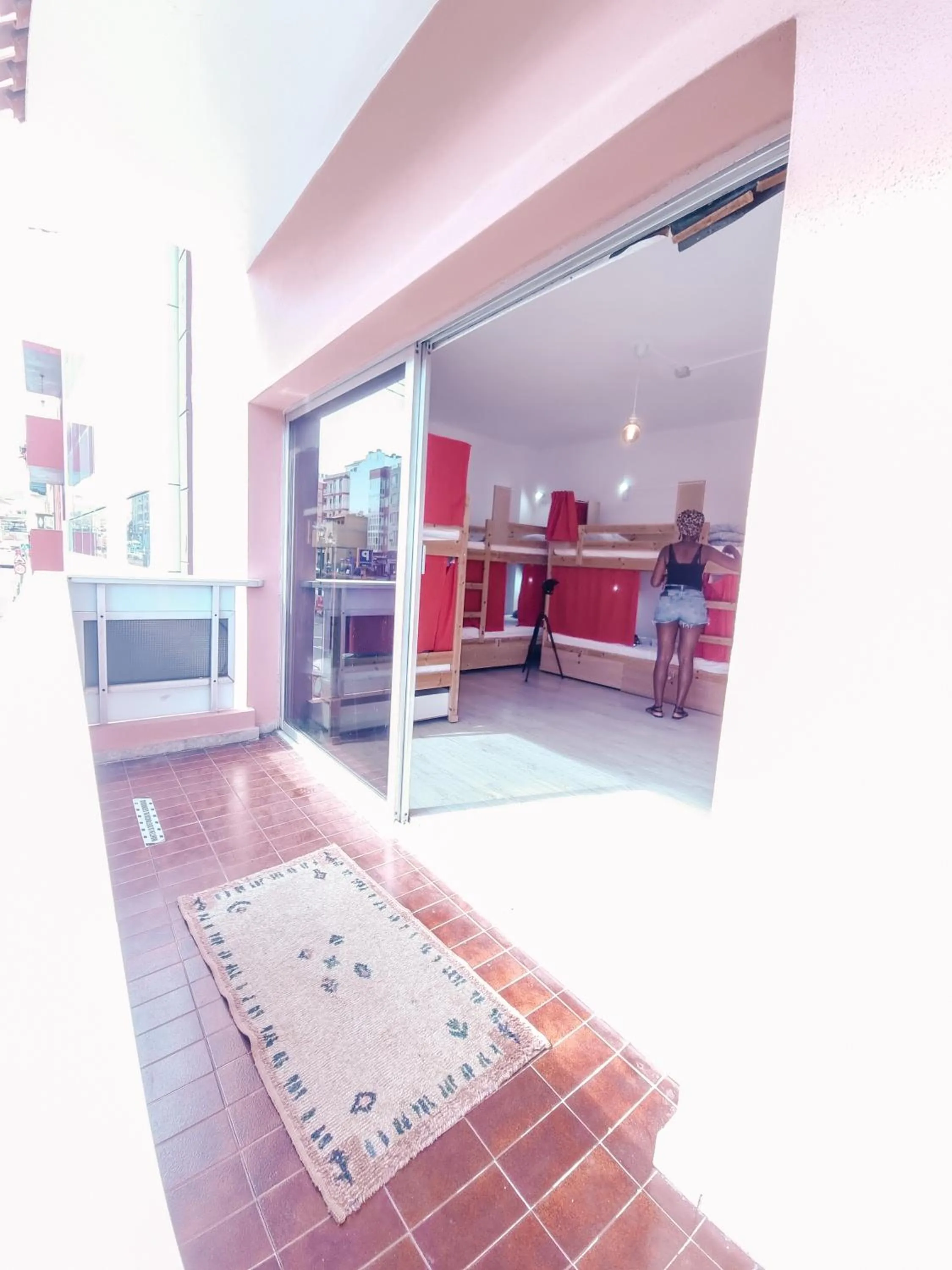 Balcony/Terrace in Aguere Nest Hostel