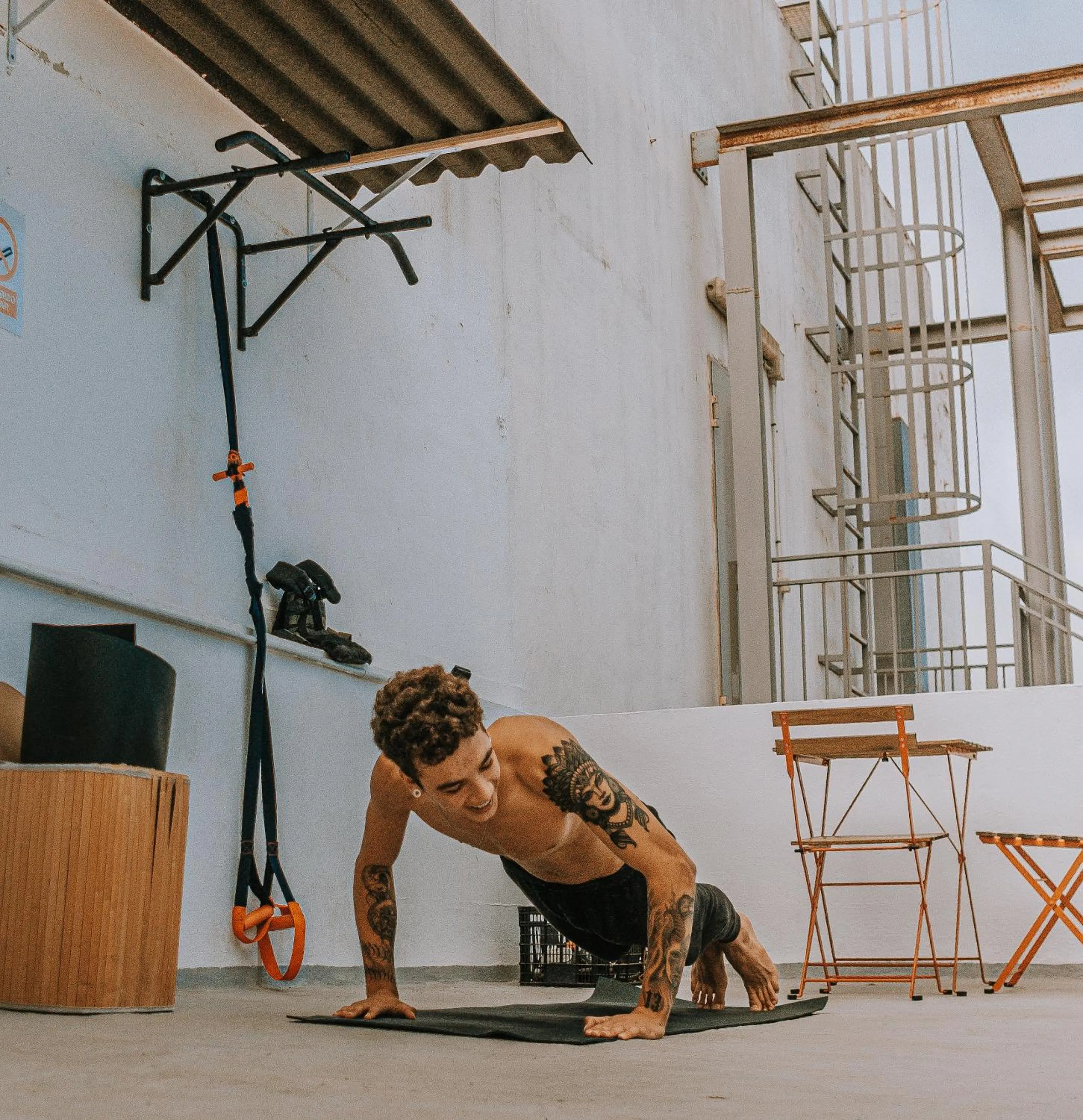Balcony/Terrace in Aguere Nest Hostel