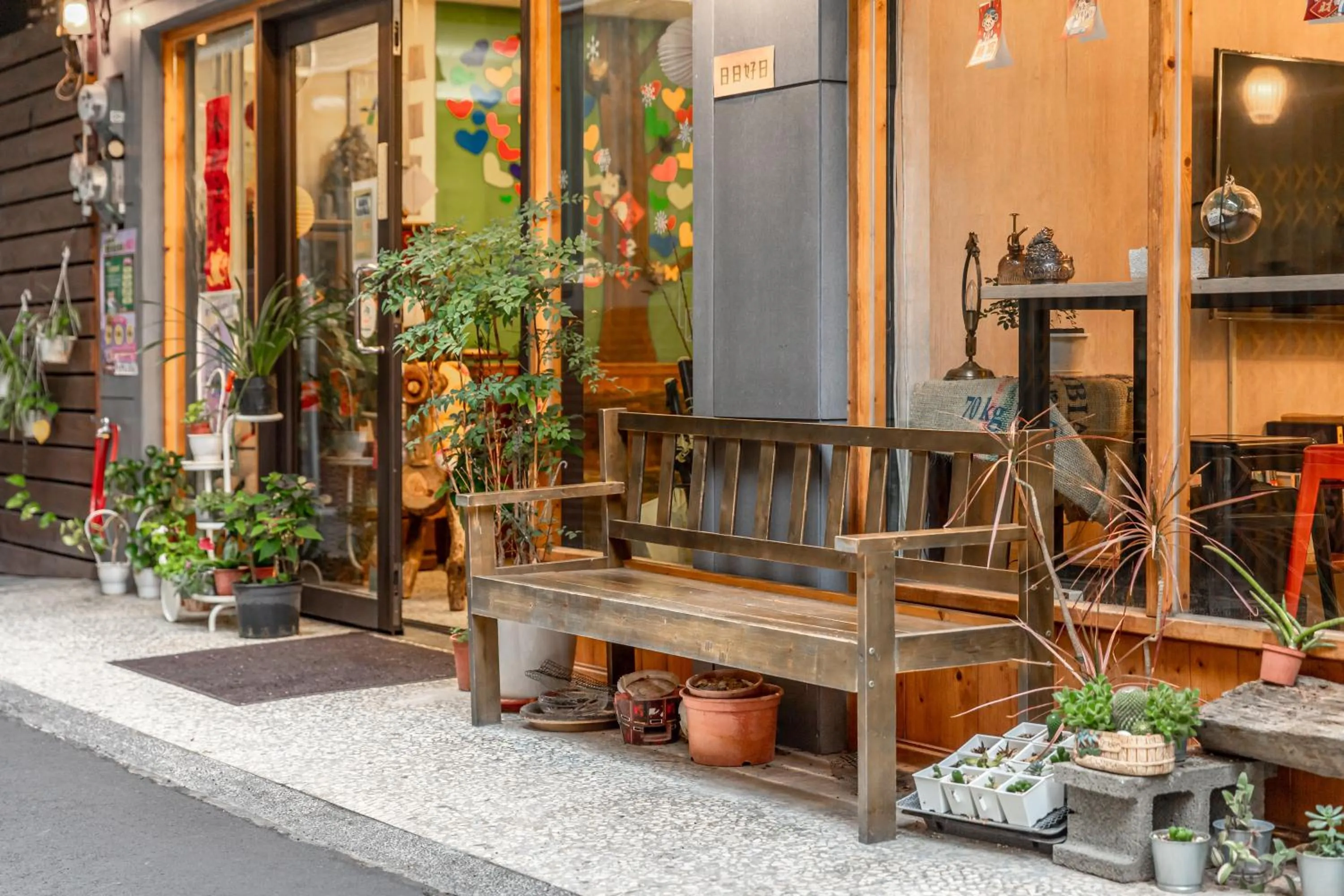 Property building in Forever Happiness Hostel