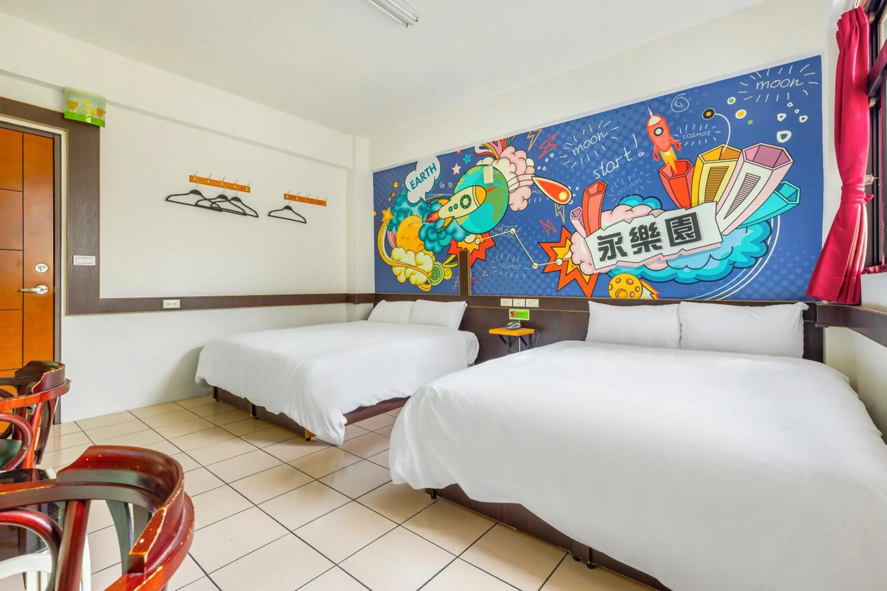 Superior Quadruple Room in Forever Happiness Hostel Superior Quadruple Room in Forever Happiness Hostel