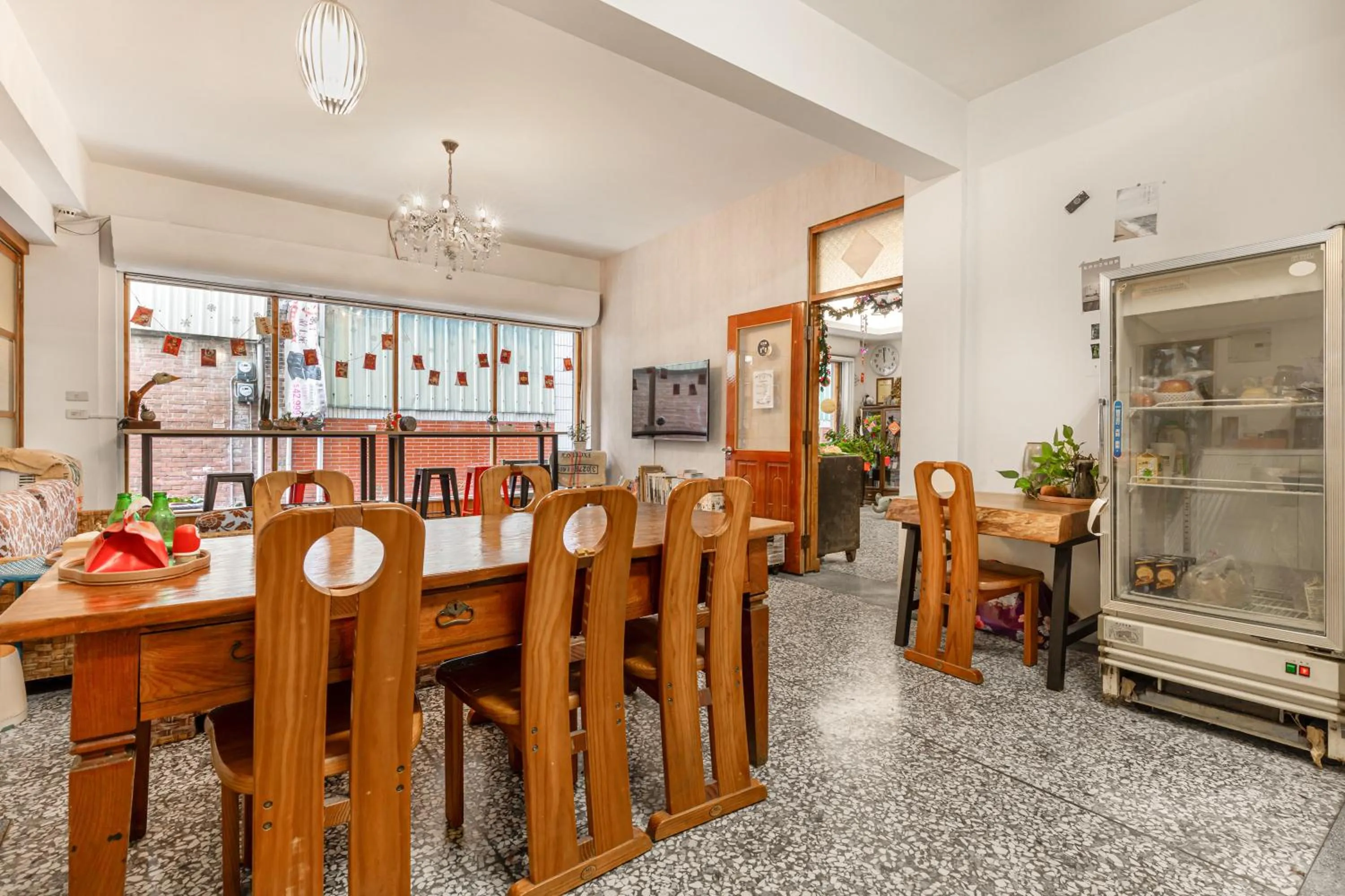 On site in Forever Happiness Hostel