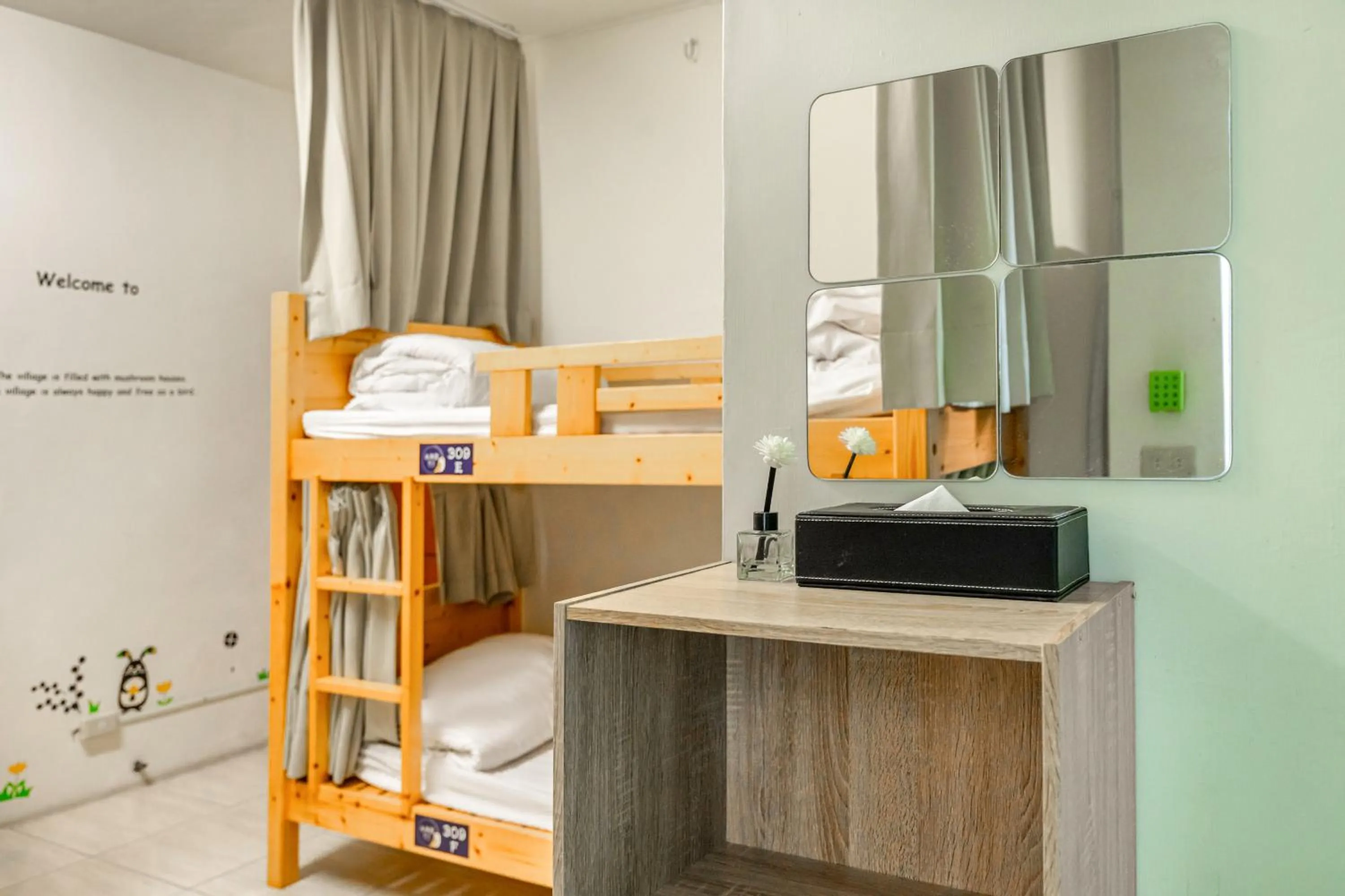 Photo of the whole room in Forever Happiness Hostel