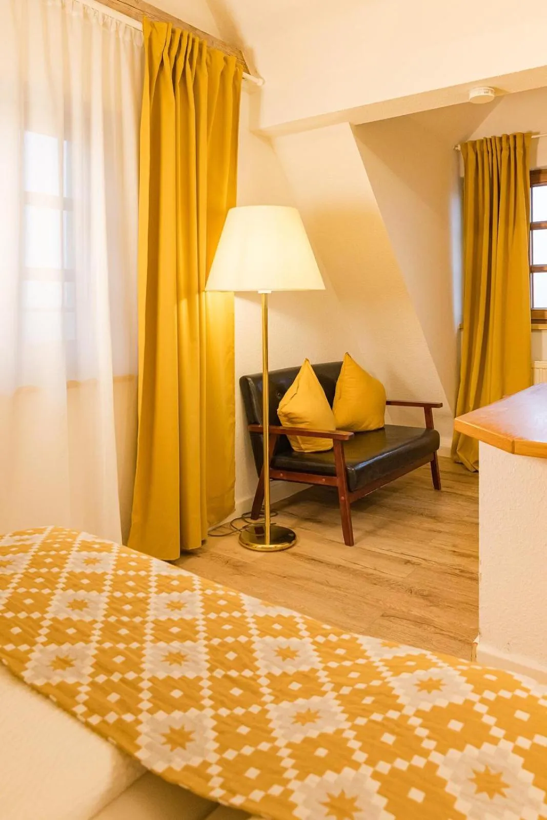 Bed in Hotel Neckarblick