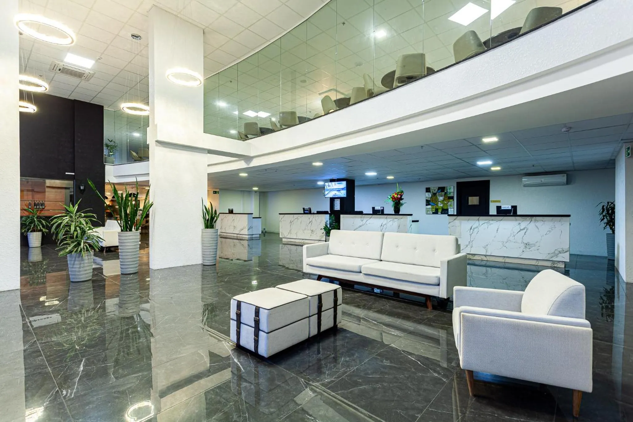 Lobby or reception in Travel Inn Hotels Caxias do Sul