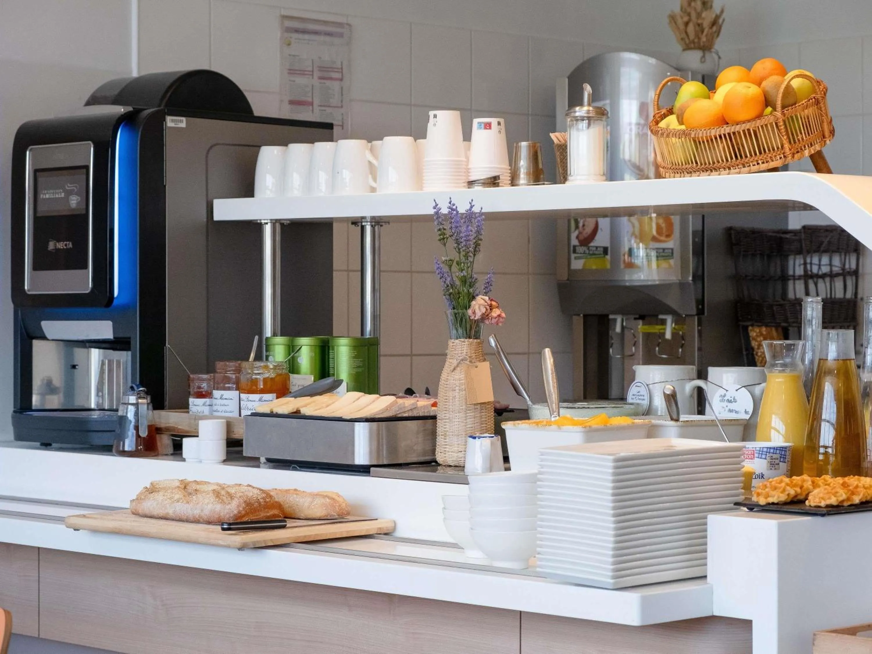 Breakfast in ibis budget Montauban Les Chaumes