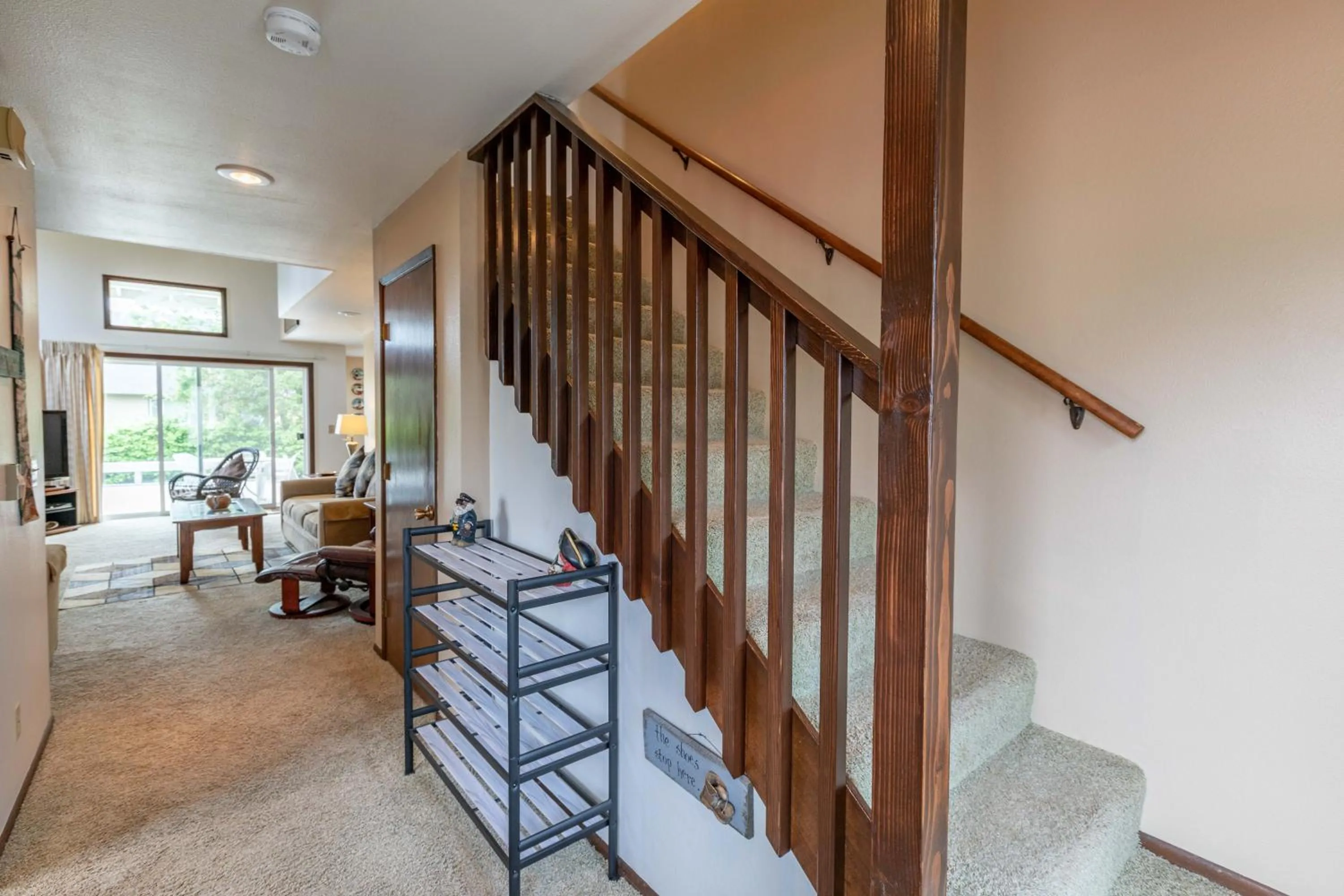 Living room in Gaea House