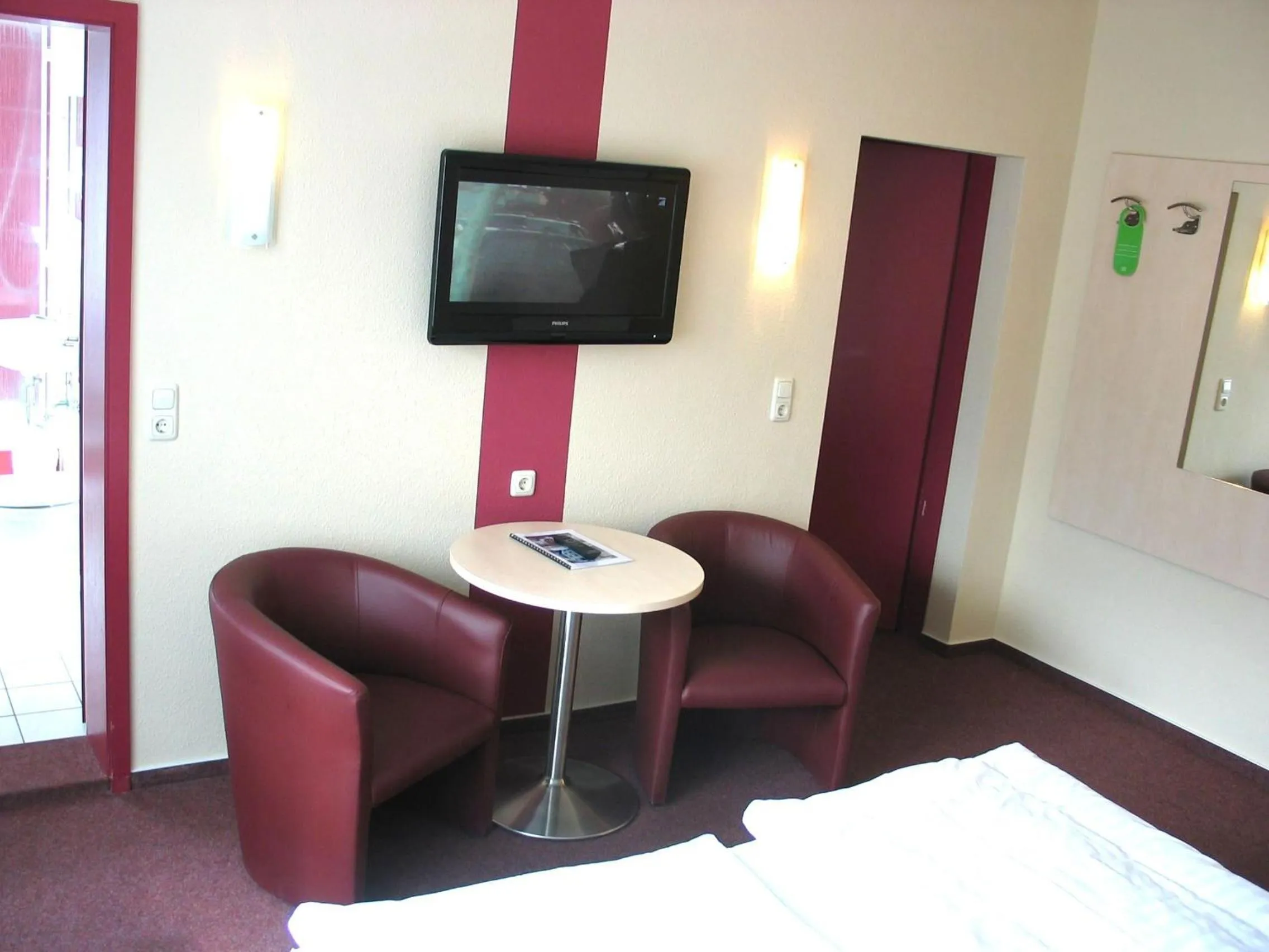 Seating area, Bed in Panorama Hotel Bansin