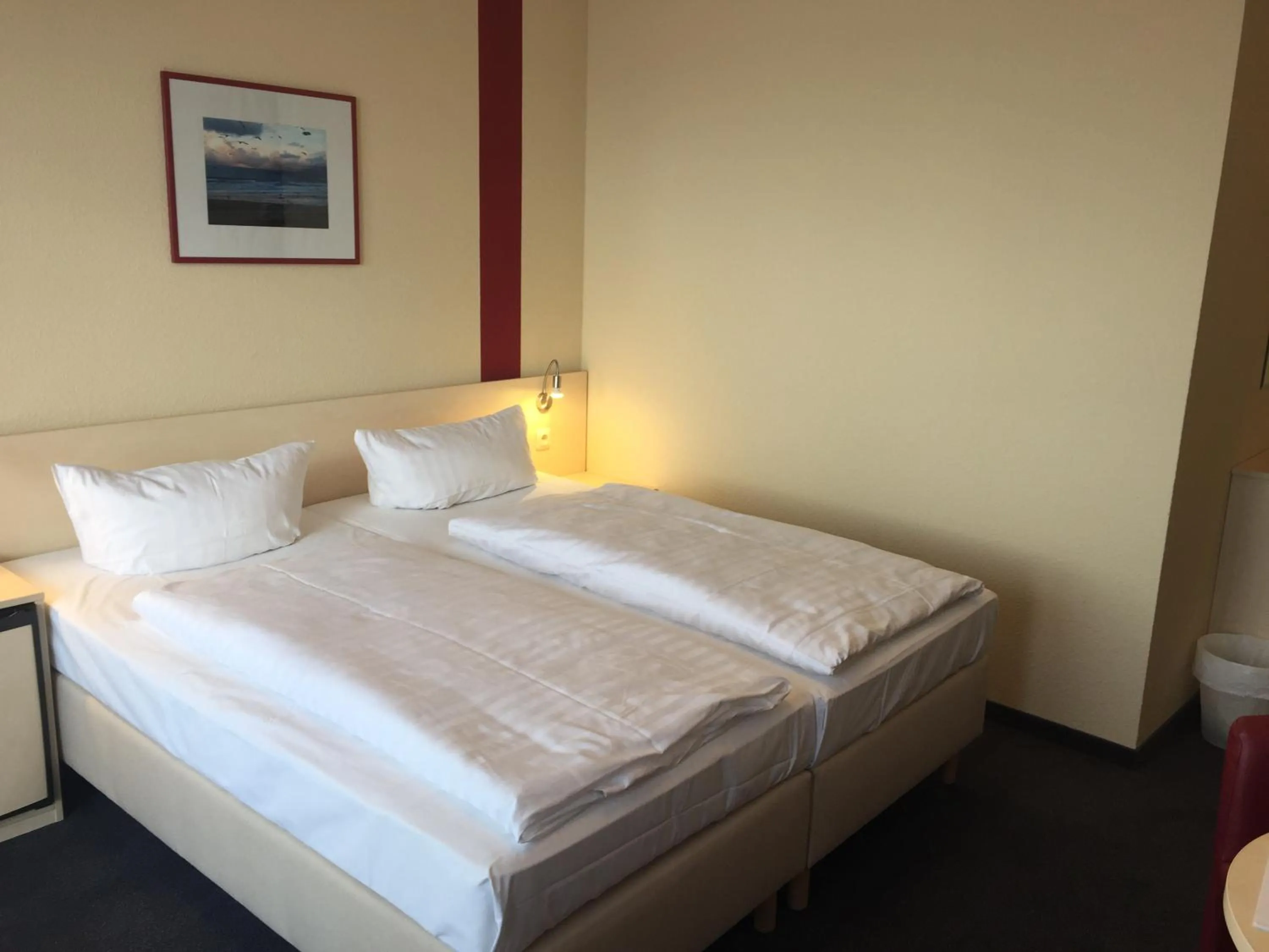 Bed in Panorama Hotel Bansin