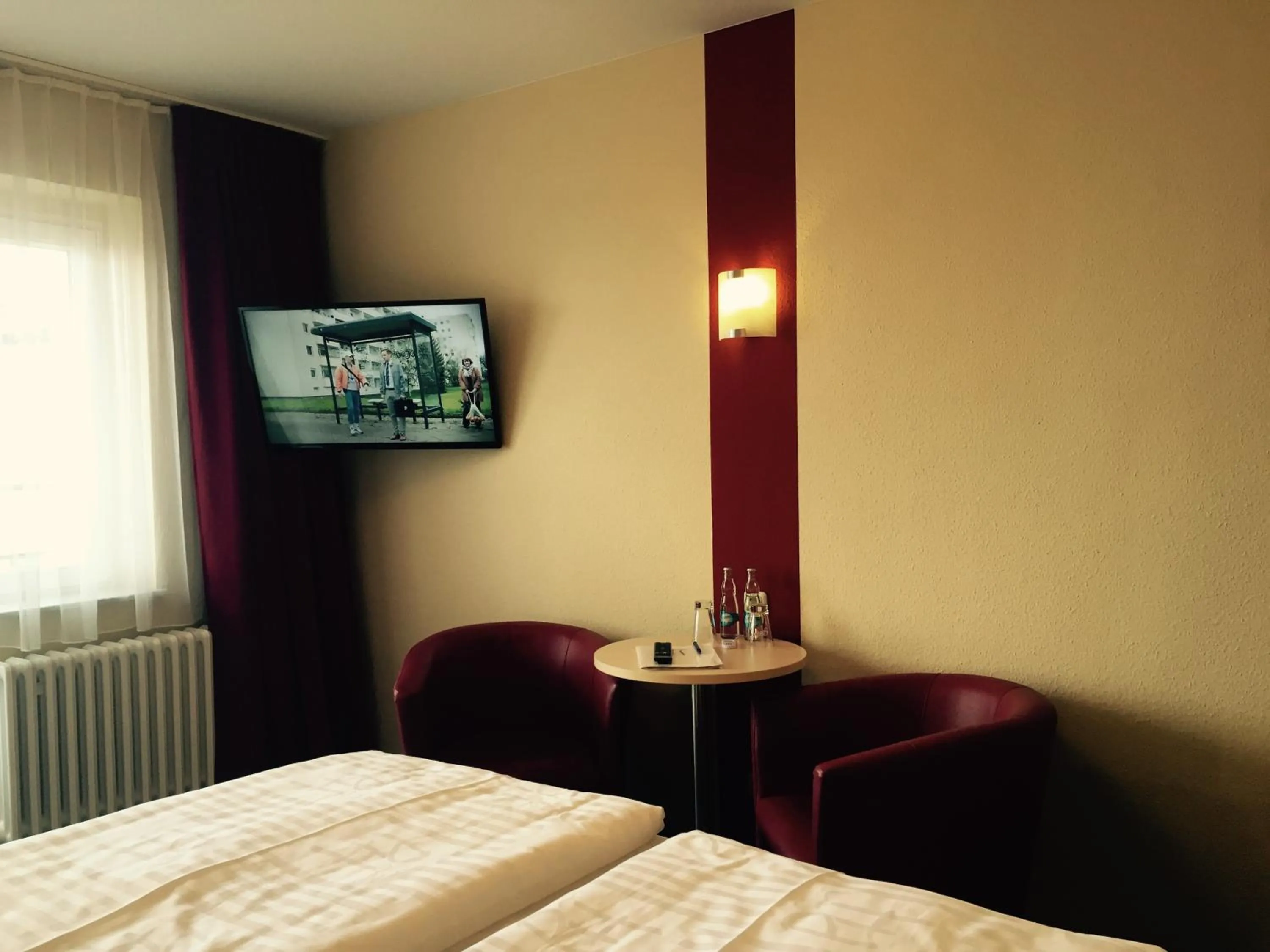 Bed in Panorama Hotel Bansin