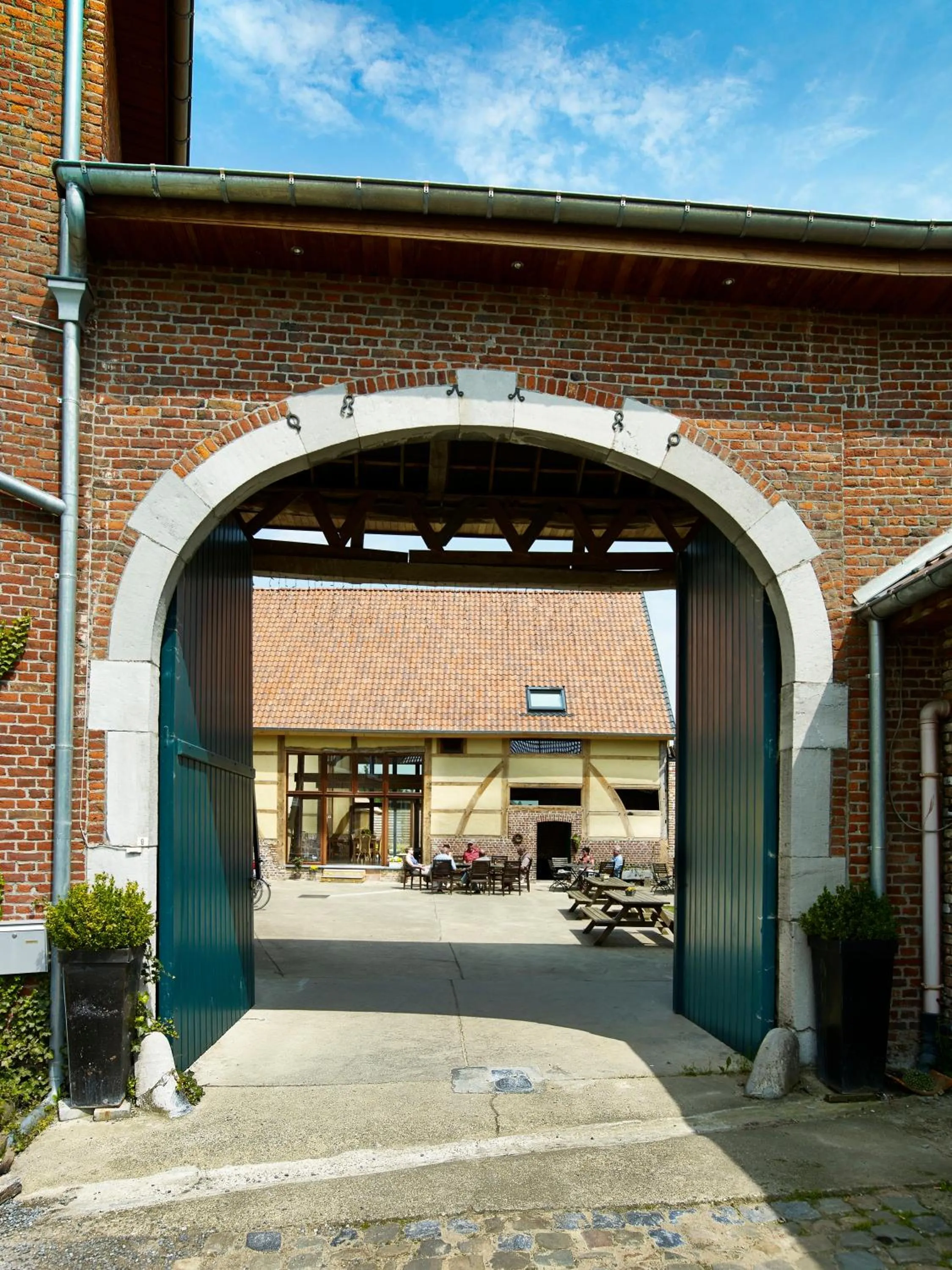 Facade/entrance in B&B 't Maanhof