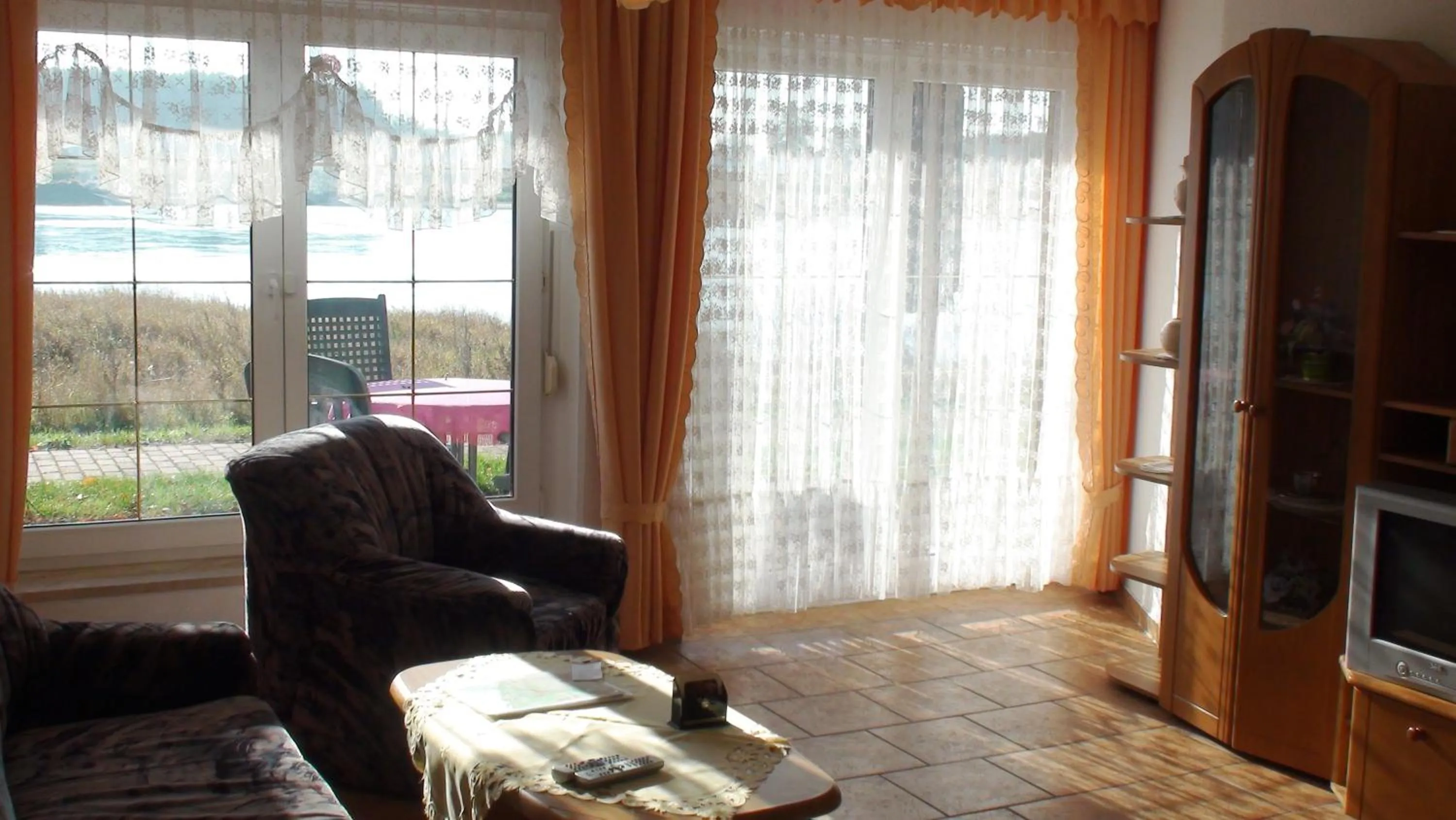 Communal lounge/ TV room in Elbterrassen zu Brambach