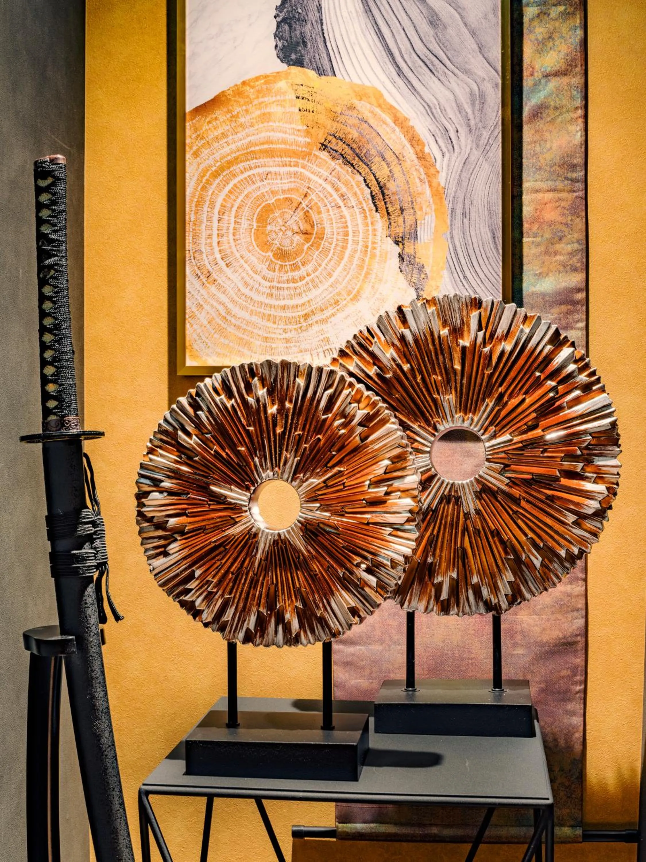 Decorative detail in SAMURAI HOUSE Ⅲ