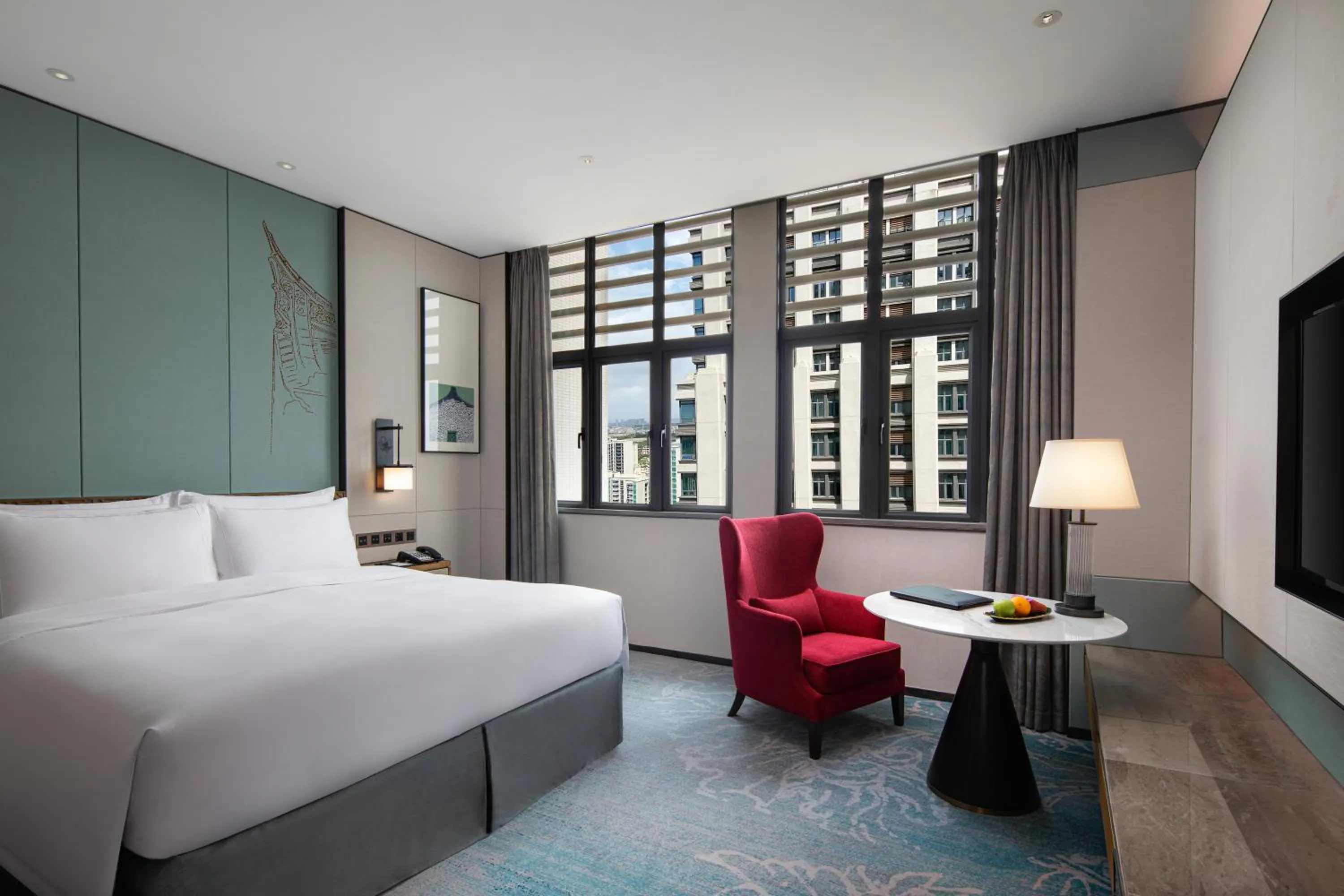 Photo of the whole room, Bed in C&D Hotel,Xiamen Xiang'an-Late Check Out & Free Welcome Snacks