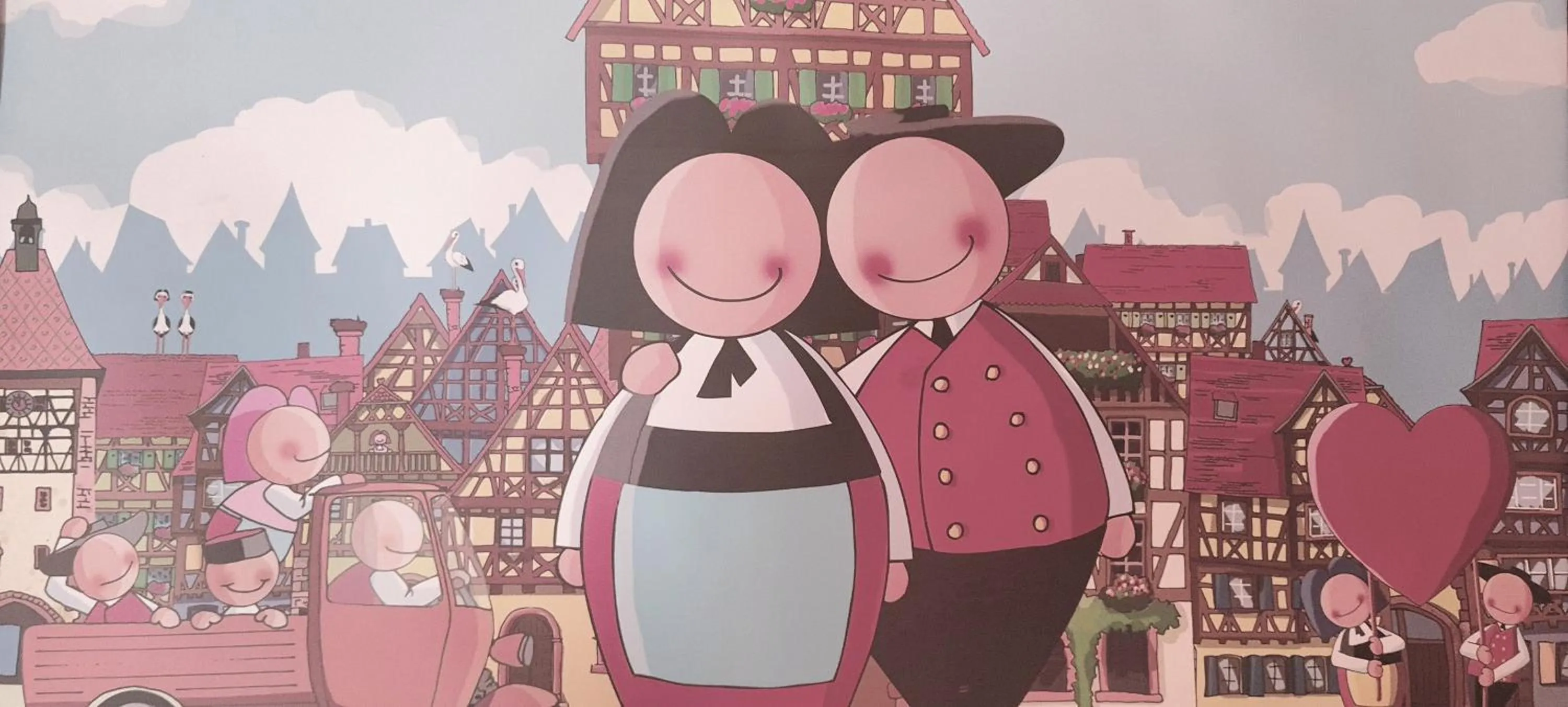 Decorative detail in Gîte et chambres d'hôtes Les Framboises