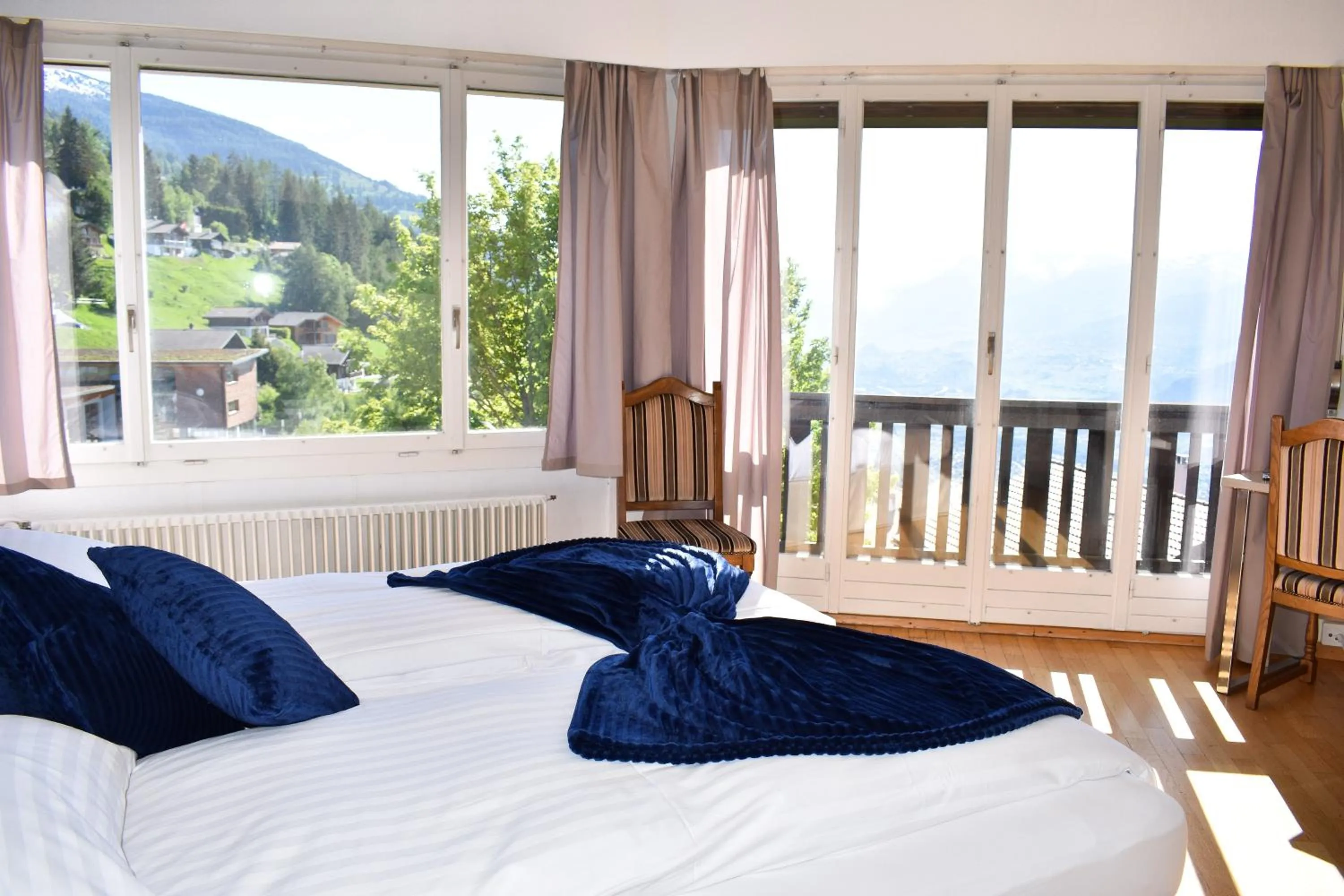 Bed in Hostellerie d'Orzival