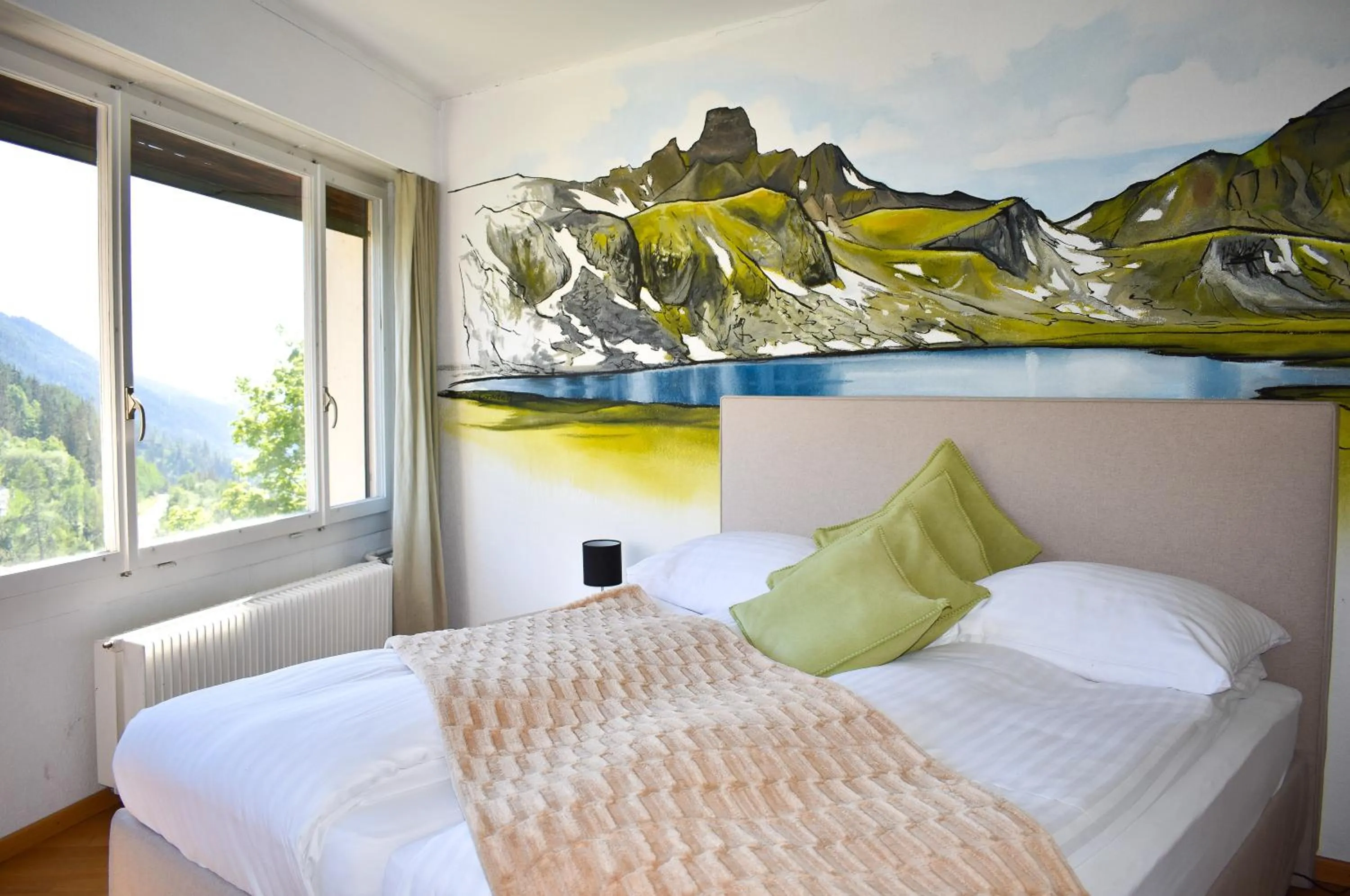 Bedroom, Bed in Hostellerie d'Orzival