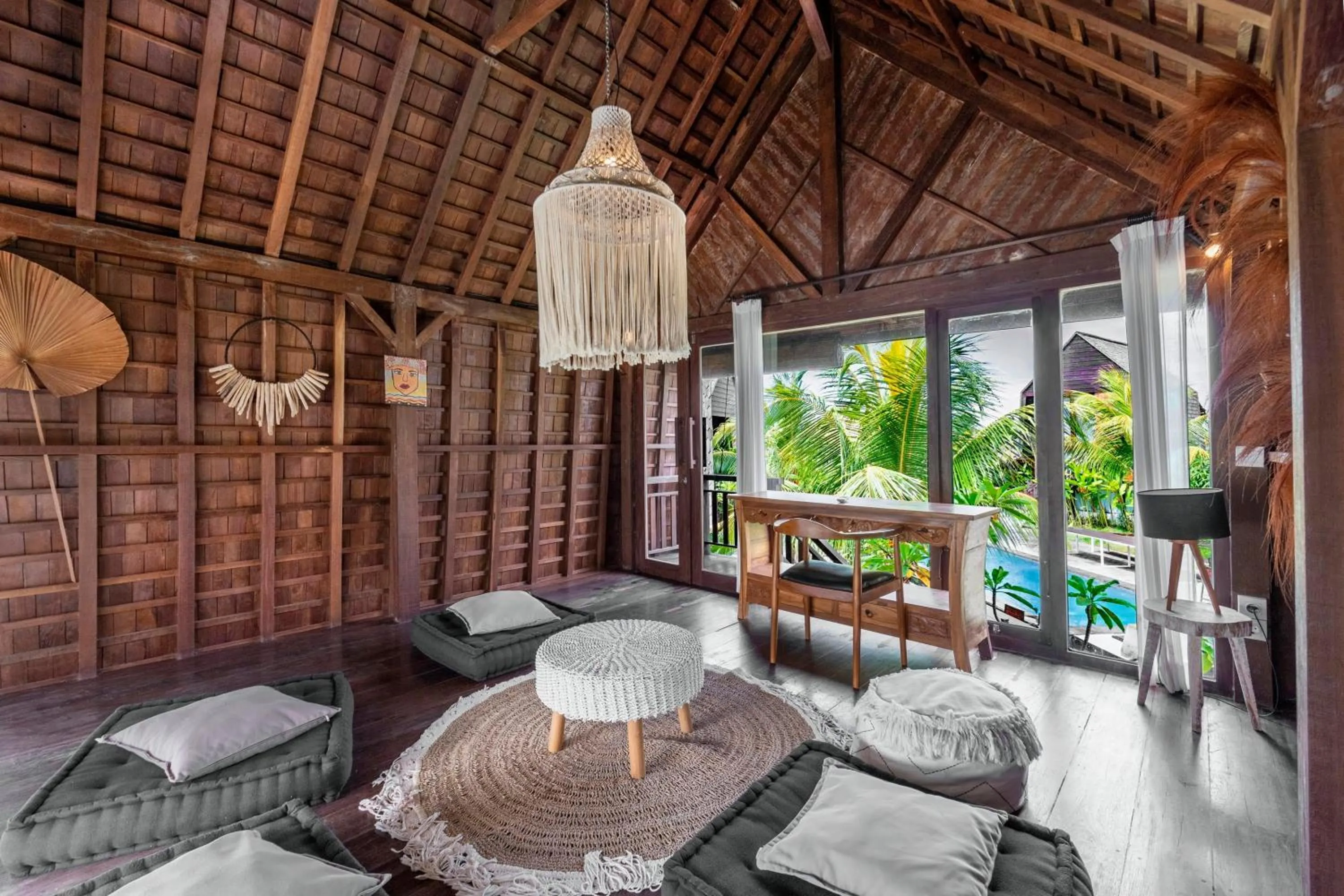 Living room in BB Garden Resort