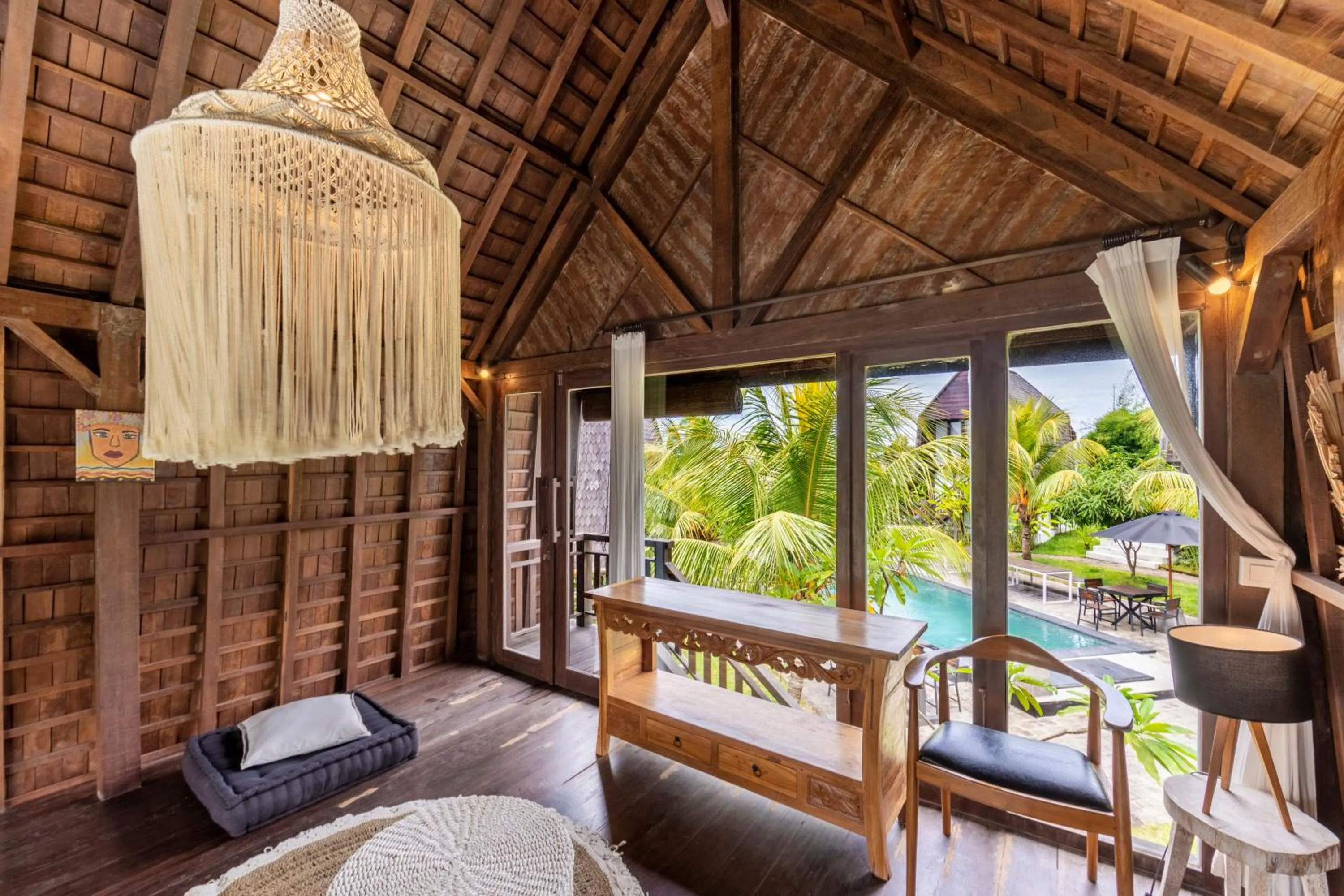 Living room in BB Garden Resort