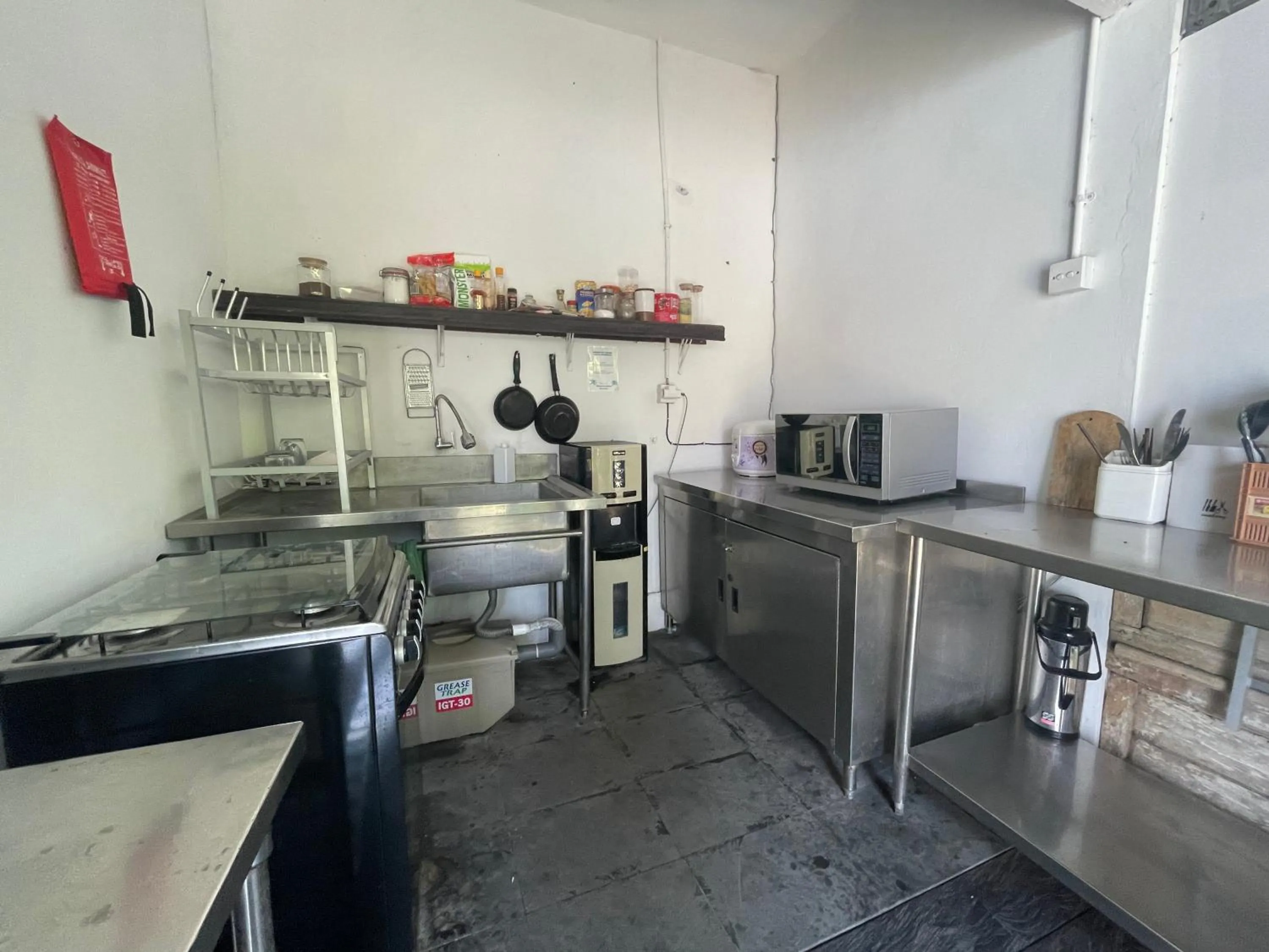 Kitchen or kitchenette in BB Garden Resort