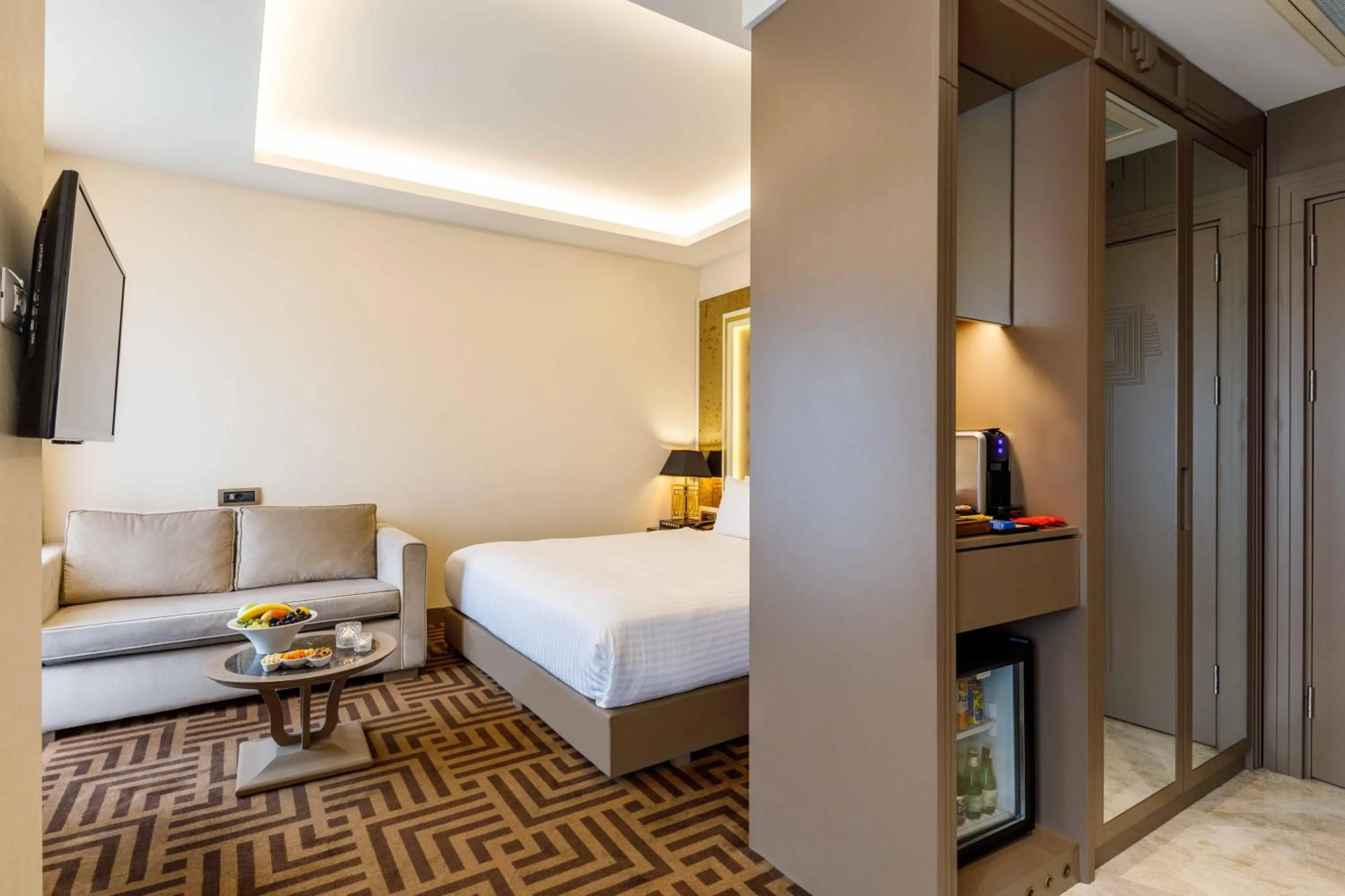 Bed in Ramada by Wyndham Istanbul Golden Horn